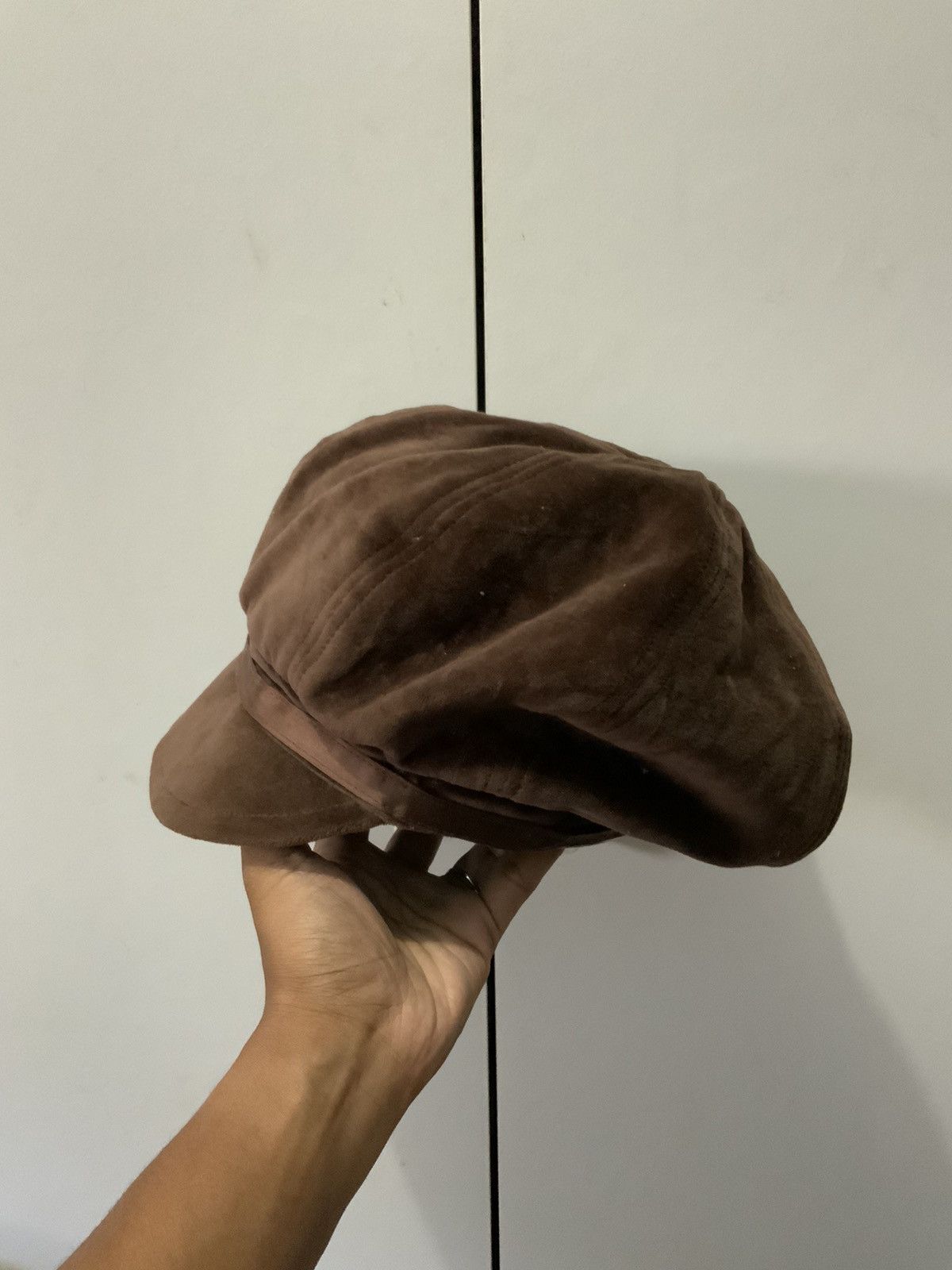 Japanese Brand Vintage Scala Studi Velvet Retro Hat Size ONE SIZE - 2 Thumbnail