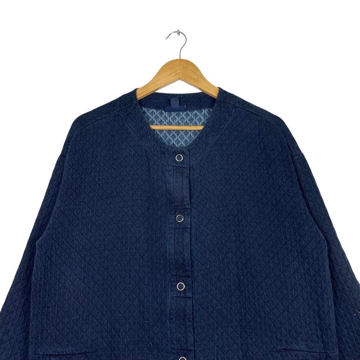 45rpm × Indigo × Japanese Brand 💥INDIGO PURE JILL BUTTON JACKET Size US M / EU 48-50 / 2 - 2 Thumbnail