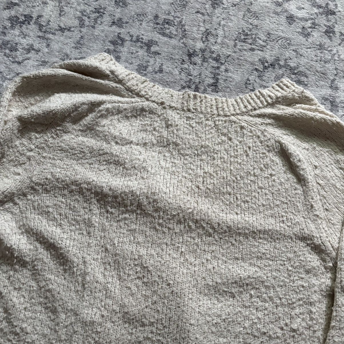 Maison Margiela Maison Margiela Knit Cardigan Sweater Cream Size US XL / EU 56 / 4 - 7 Thumbnail