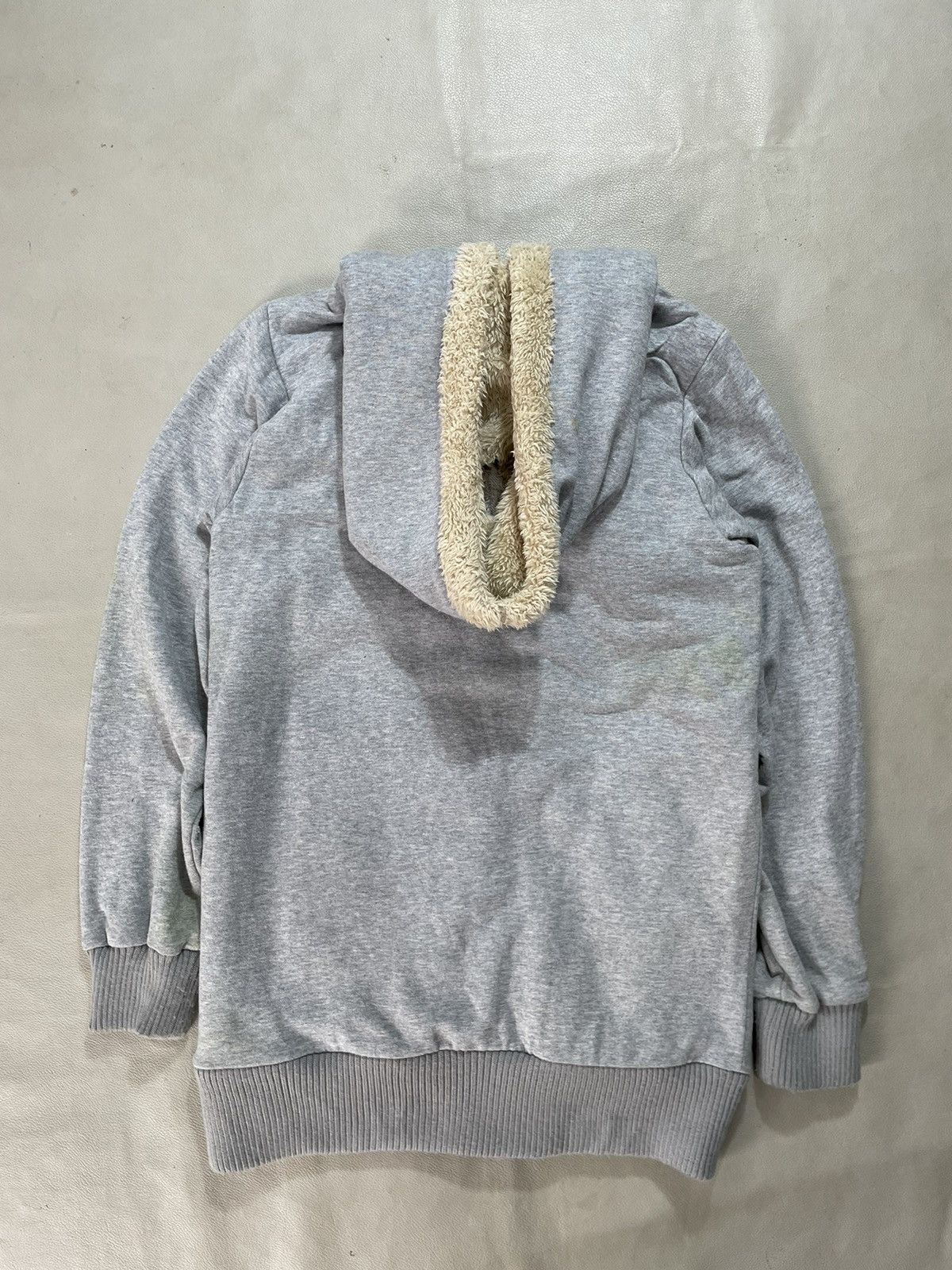 If Six Was Nine Japanese Distressed Zip Fur Hoodie ifsix lgb punk style Size US M / EU 48-50 / 2 - 9 Thumbnail
