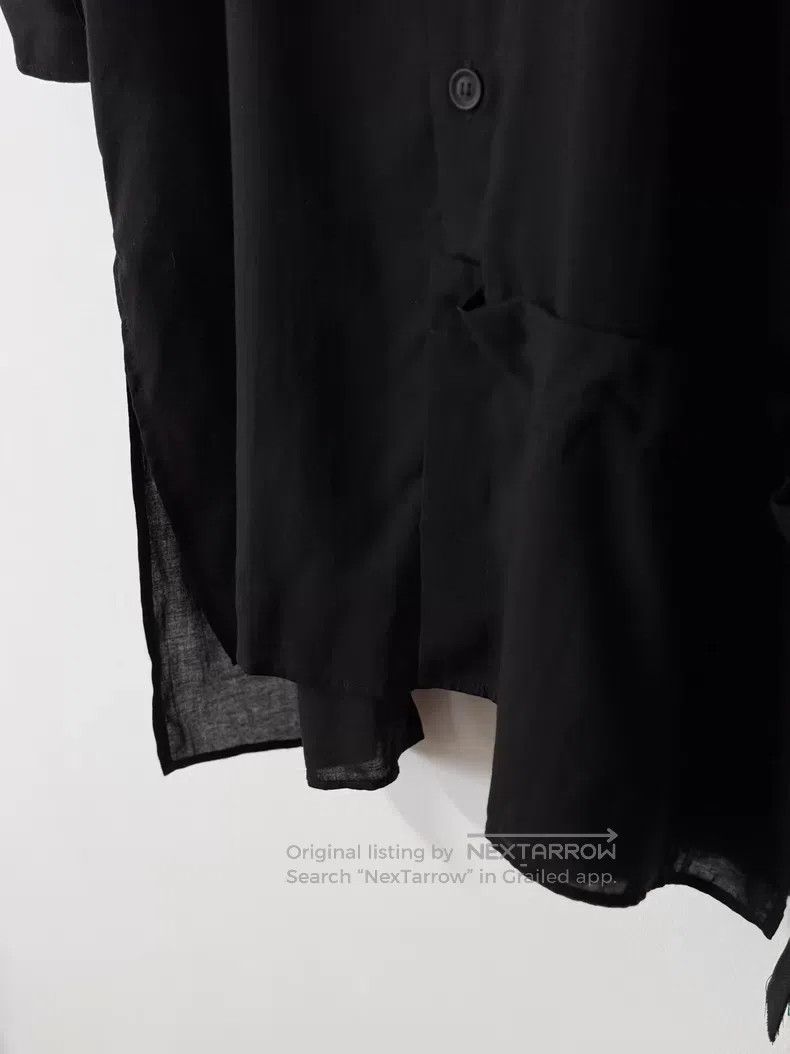 Yohji Yamamoto Yohji Yamamoto Pleated patch shirt| Size US M / EU 48-50 / 2 - 5 Thumbnail