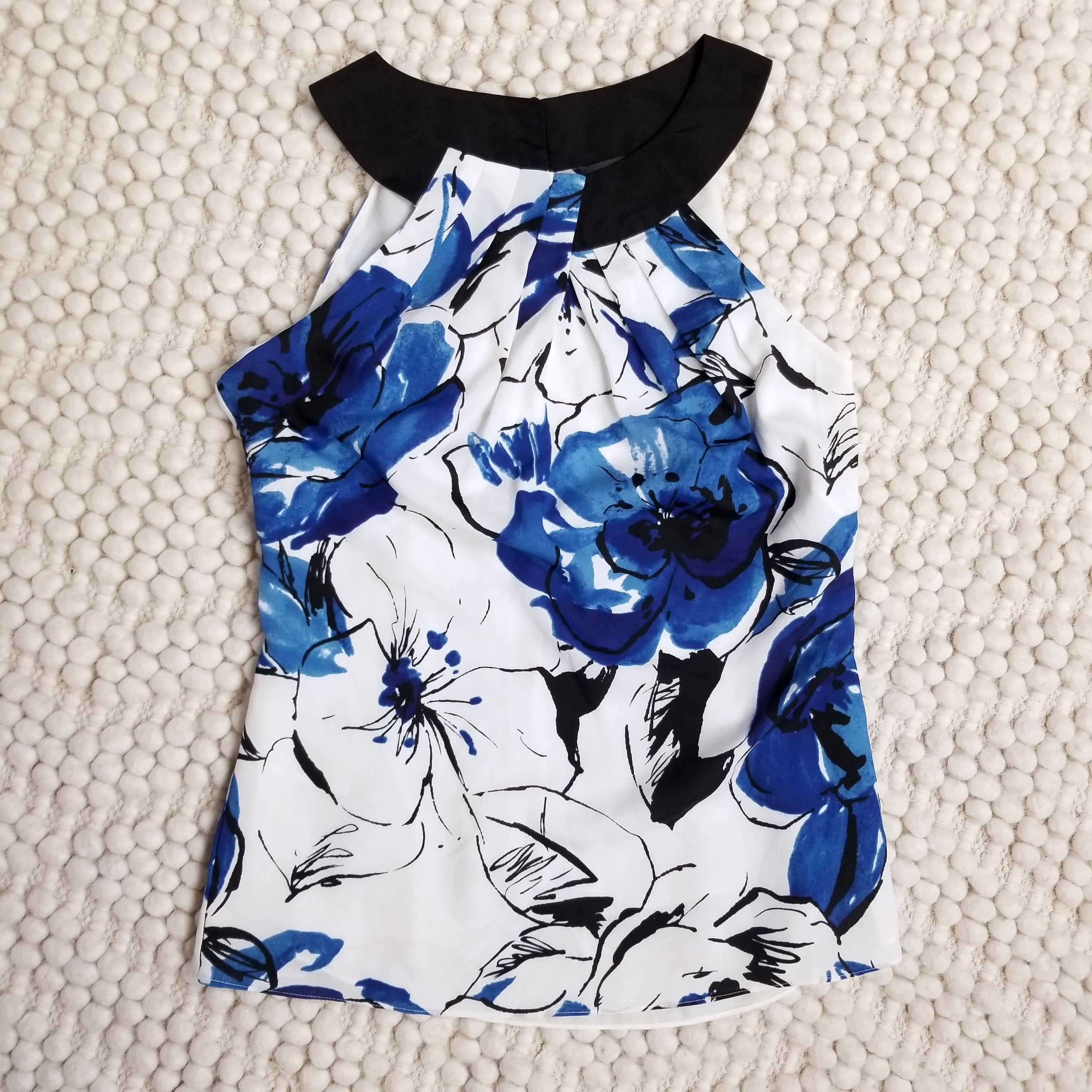 Other Coast Bold Floral Print Blouse Tank Sz 8 UK Size S / US 4 / IT 40 - 7 Thumbnail