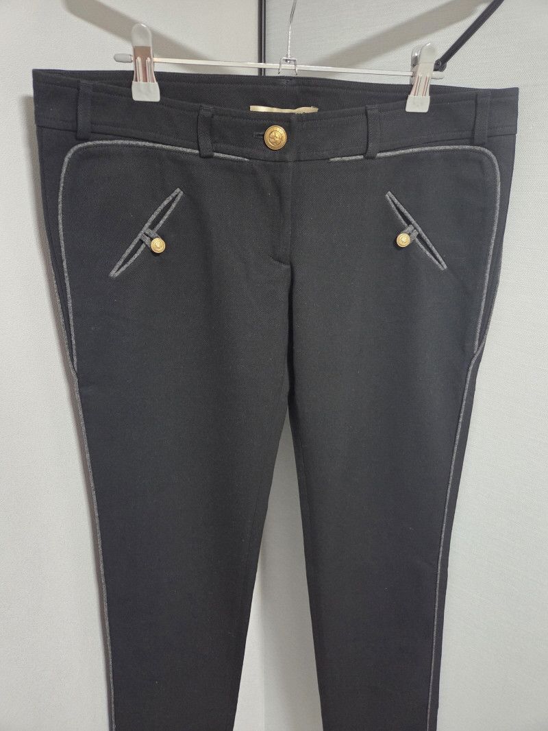 Balenciaga Balenciaga Piping Line Wool Pants Size 28" / US 6 / IT 42 - 2 Thumbnail