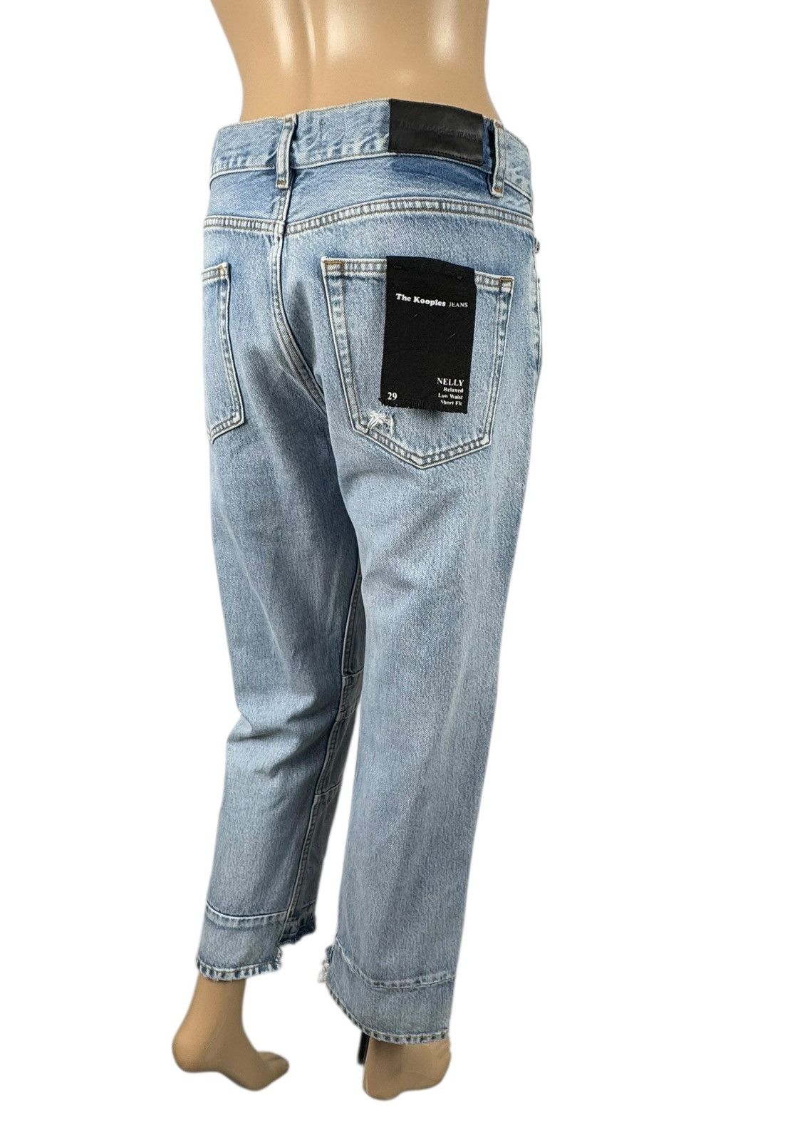 The Kooples The Kooples Nelly Boyfriend Jeans Relaxed Crop size 29 Size 29" - 8 Thumbnail