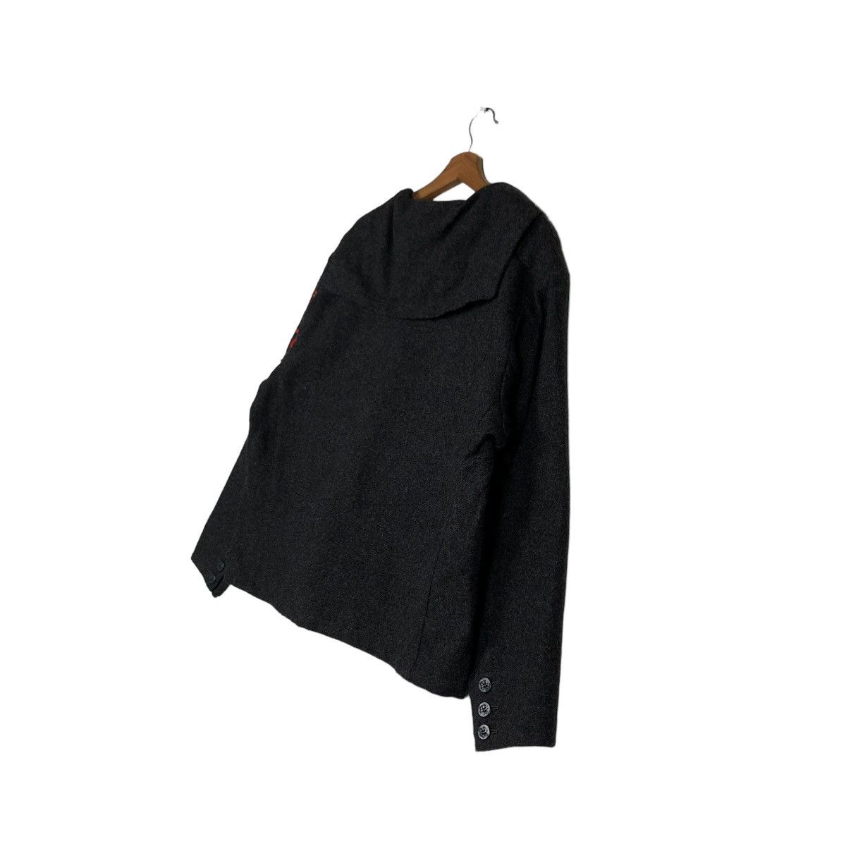 Bape 🔥VINTAGE BAPE NAVY ( NAVAL ACTION TEAM ) JACKET WOOL Size US M / EU 48-50 / 2 - 12 Thumbnail