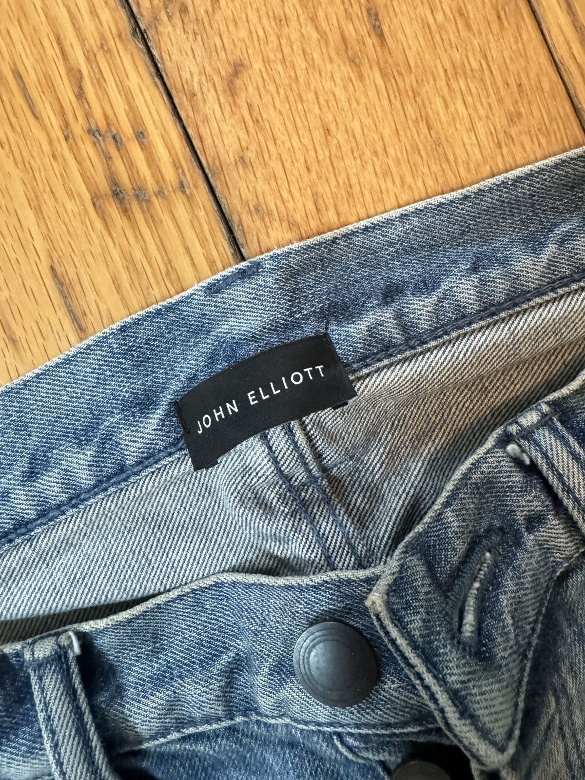 John Elliott John Elliot Denim Shorts 32 Size US 32 / EU 48 - 3 Thumbnail