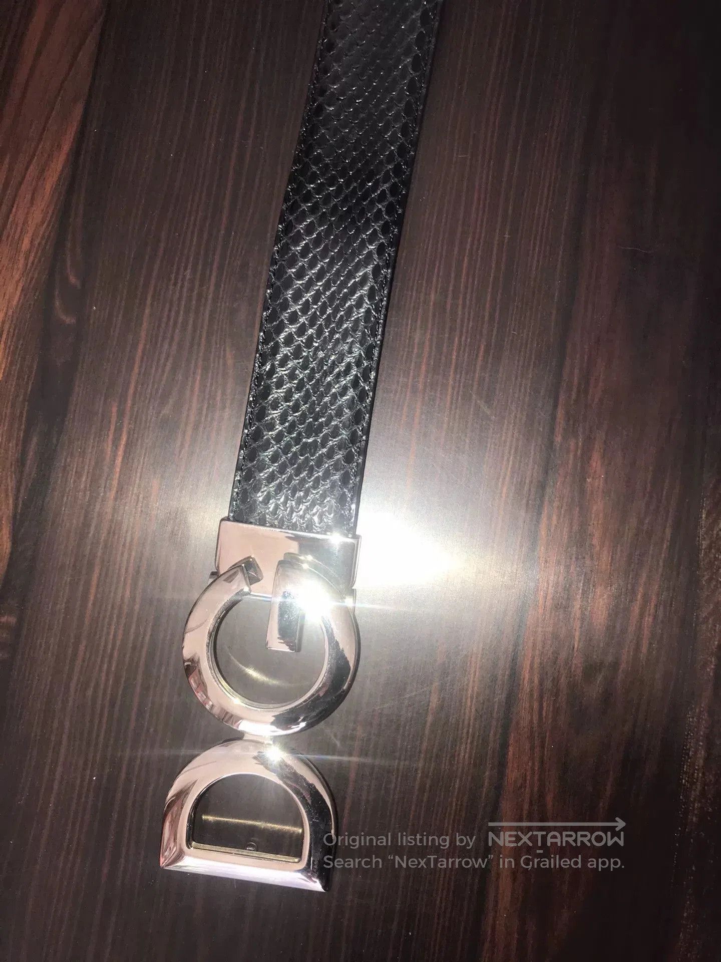 Dolce & Gabbana Dolce Gabbana Snake Skin Belt. Size ONE SIZE - 3 Thumbnail