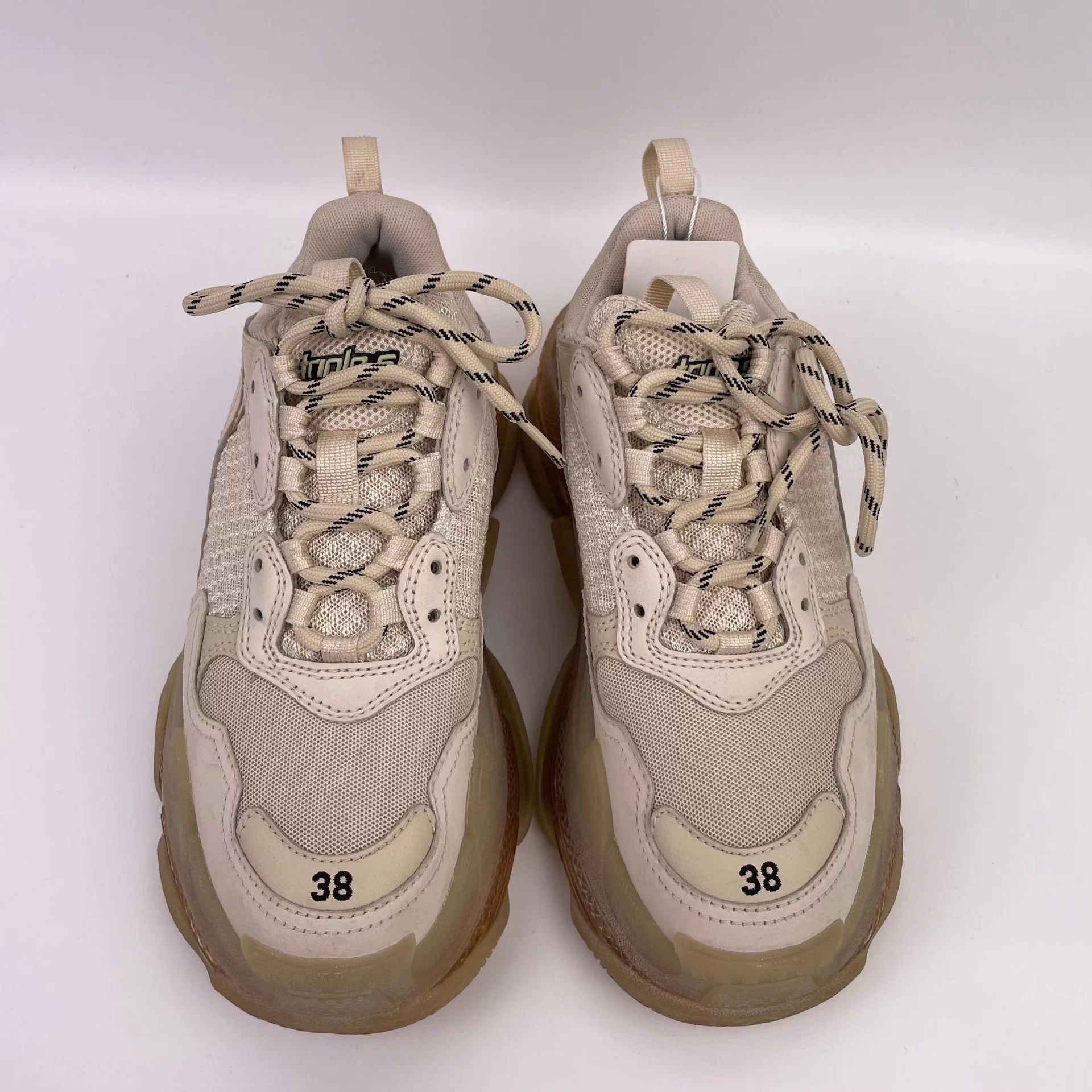 Balenciaga Balenciaga Gray Sneaker 38 260508WQQ9Y01 Size US 8 / IT 38 - 1 Thumbnail