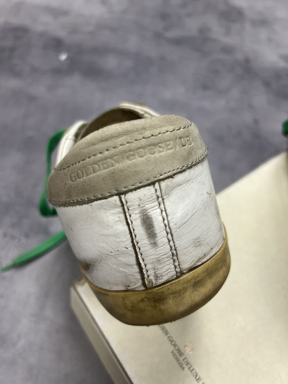Golden Goose GOLDEN GOOSE GGDB SUPERSTAR White Leather sneakers sz37 Size US 7 / IT 37 - 11 Thumbnail