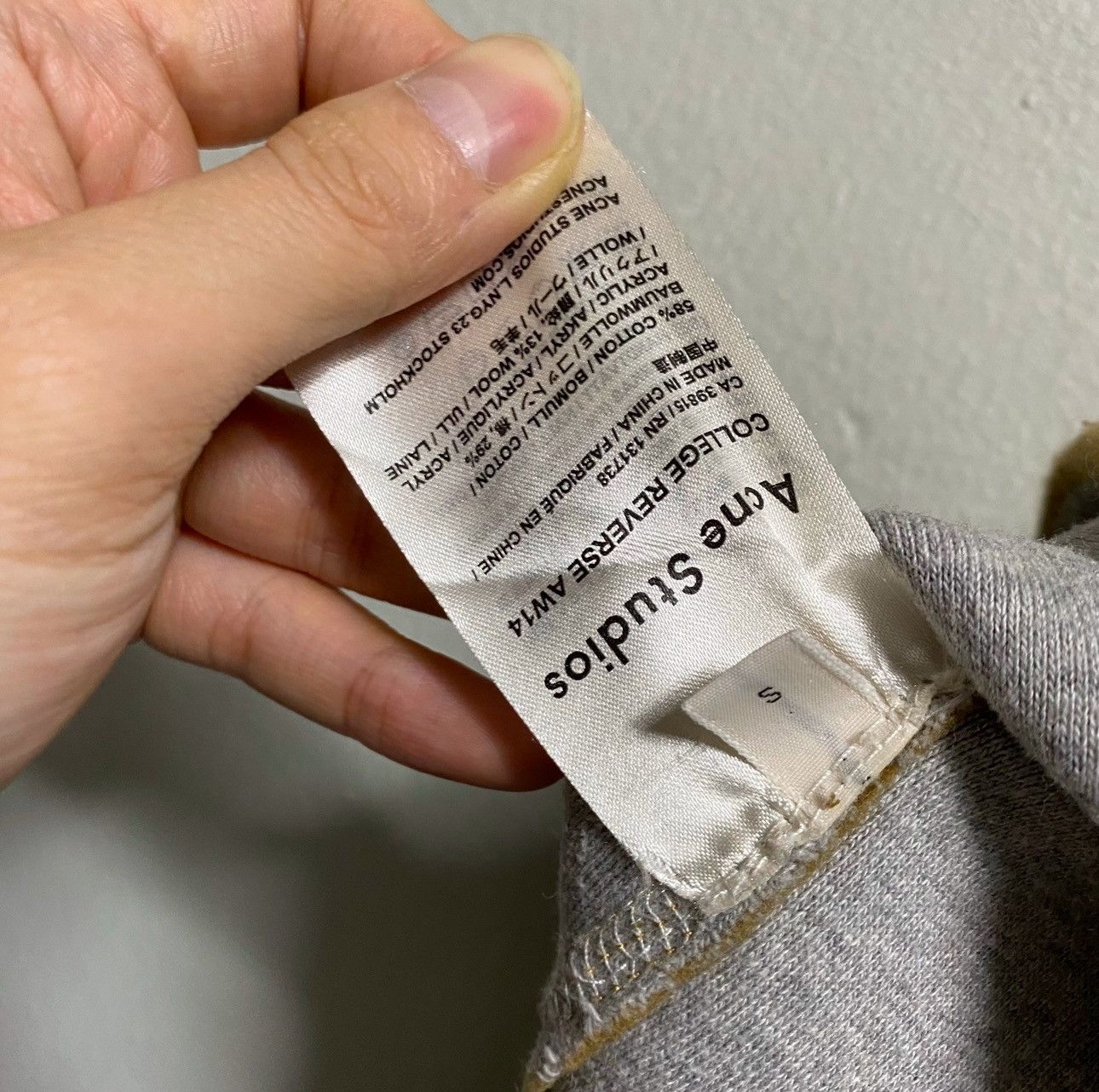 Acne Studios acne studios unique sweatshirts Size US S / EU 44-46 / 1 - 6 Thumbnail