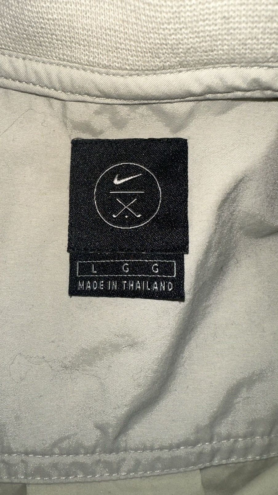 Nike × Vintage Off White Nike Hockey Jersey Size US L / EU 52-54 / 3 - 8 Thumbnail