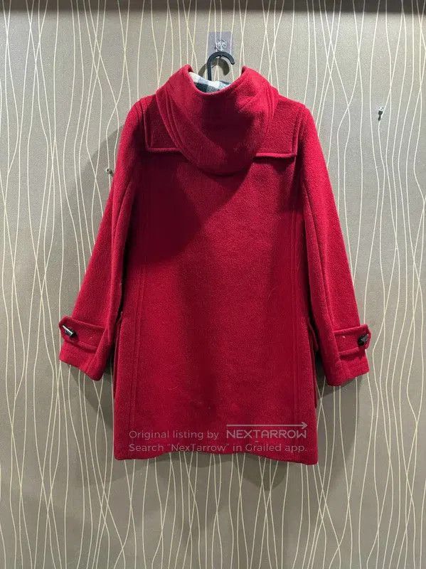 Burberry Burberry Red Wool Women's Duffle Coat. Size XS / US 0-2 / IT 36-38 - 2 Thumbnail