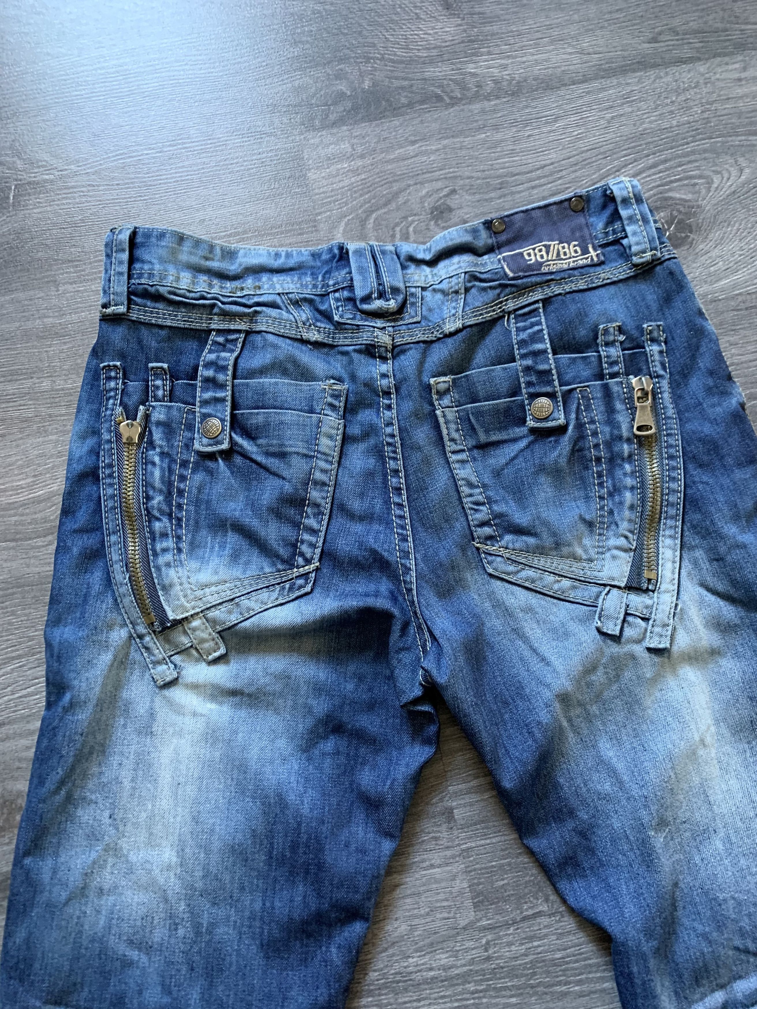 Japanese Brand × Vintage Vintage Y2K Washed Denim Japanese Style jeans Size US 29 - 4 Thumbnail