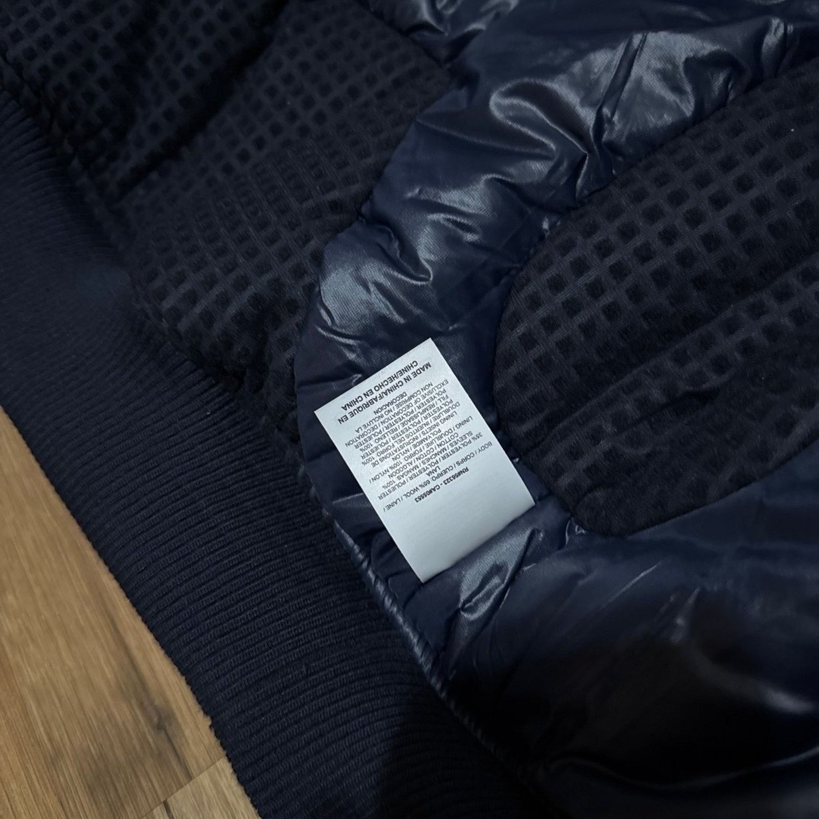 Nike 2012 Nike Zip Up Destroyer Varsity Jacket British Millerain Size US S / EU 44-46 / 1 - 5 Thumbnail