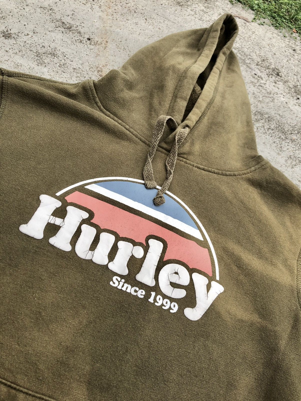 Hurley SUN FADED GREEN HOODIE BY HURLEY Size US S / EU 44-46 / 1 - 3 Thumbnail