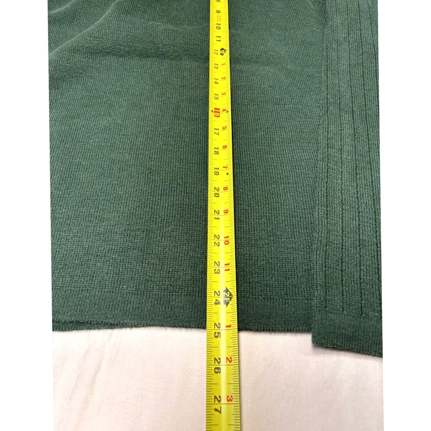 Abercrombie & Fitch VINTAGE Abercrombie & Fitch Knit Sweater Crew Neck XL Men Green Striped Embroidered A+F 92 Pullover Size US XL / EU 56 / 4 - 5 Thumbnail