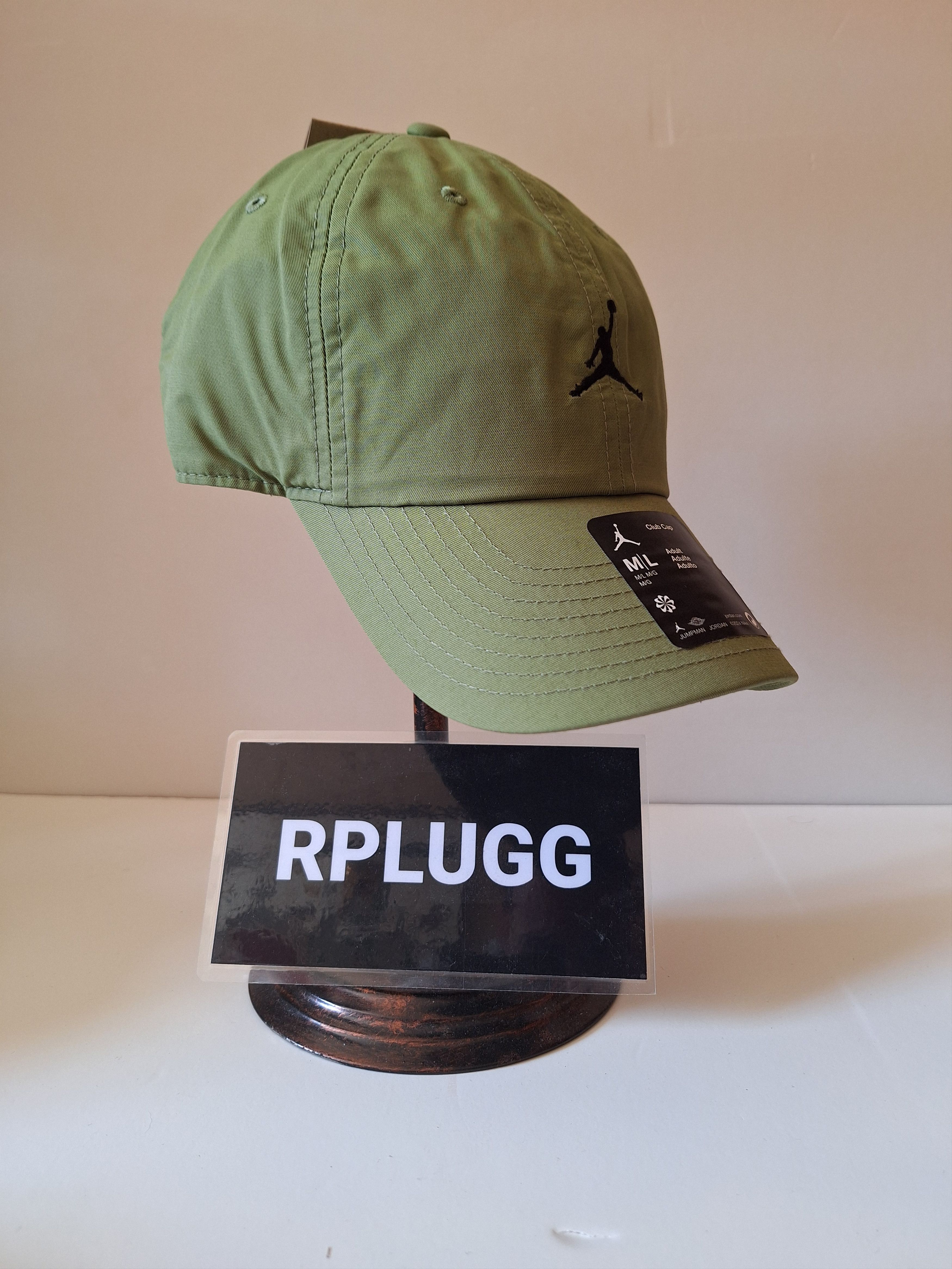 Jordan Brand JORDAN M/L CAP HAT FD5185-340 GREEN Size ONE SIZE - 2 Thumbnail