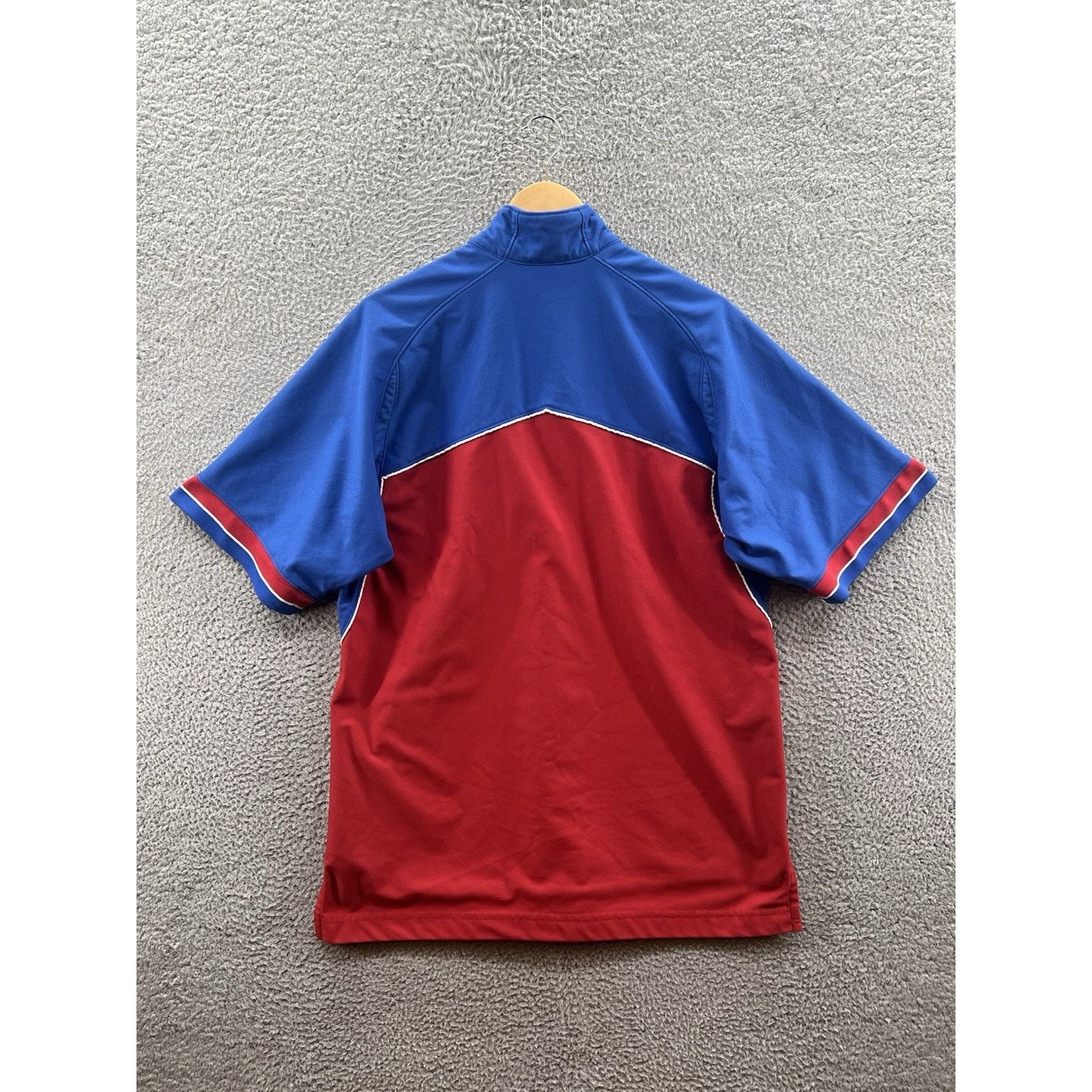 Jordan Brand Air Jordan Warm Up Shooting Jersey Blue Red Shirt Size Large Size US L / EU 52-54 / 3 - 2 Thumbnail