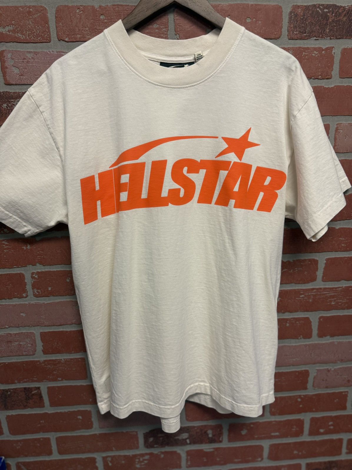 HELLSTAR Hellstar “Orange Logo” Tee Shirt Size S (NEW) Authentic Size US S / EU 44-46 / 1 - 1 Thumbnail