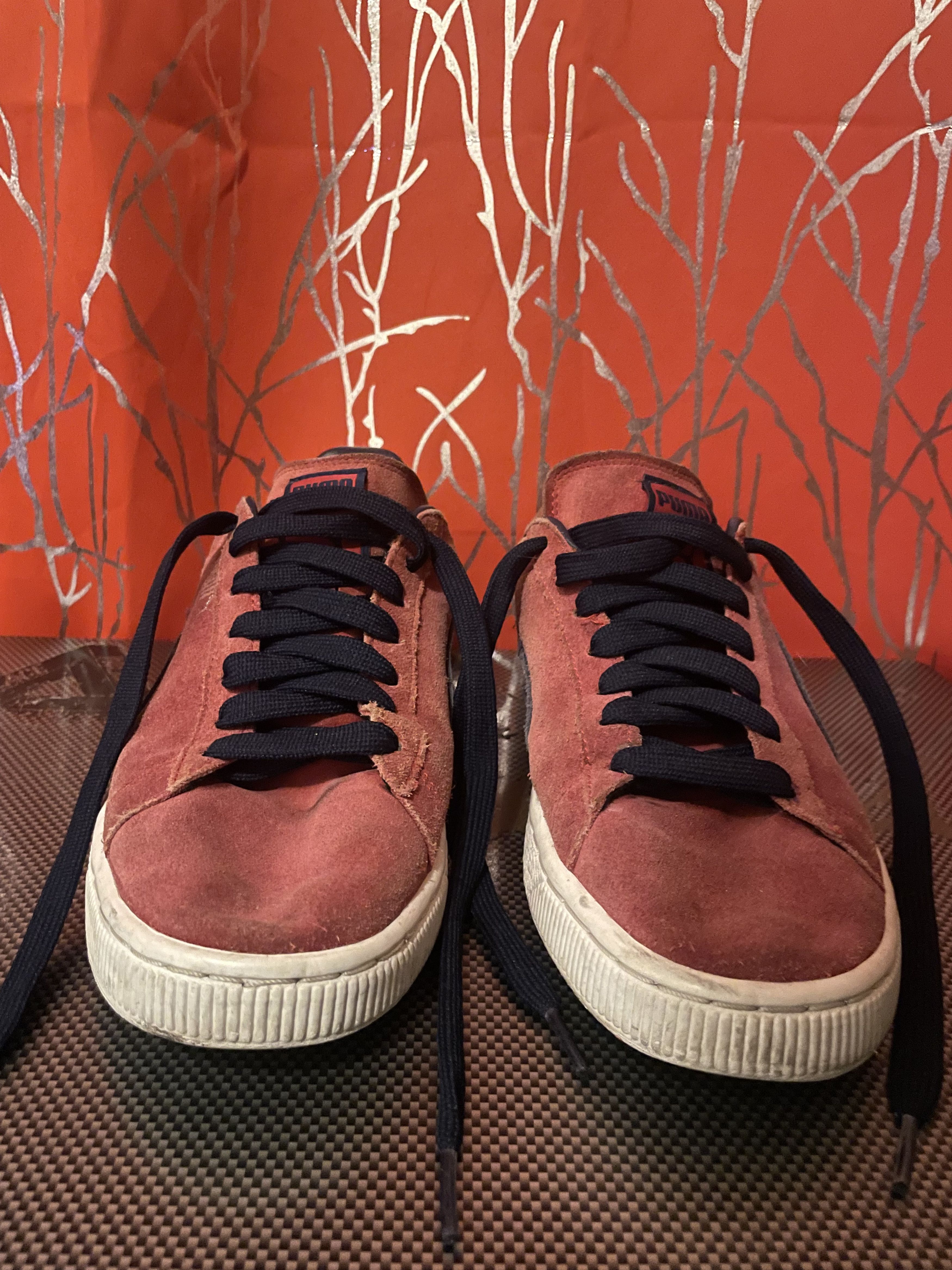 Puma Puma Suede Classic XXI Sneakers Red Blue Size 9 Size US 9 / EU 42 - 2 Thumbnail