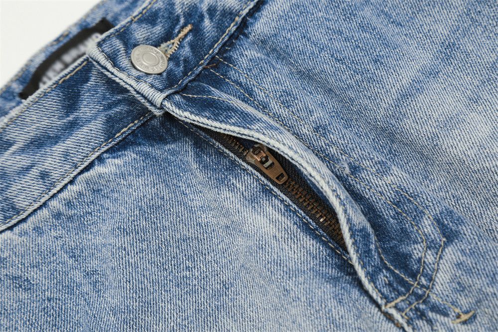 Japanese Brand × Jean Vintage American style distressed washed loose punk jeans Size US 34 / EU 50 - 5 Thumbnail