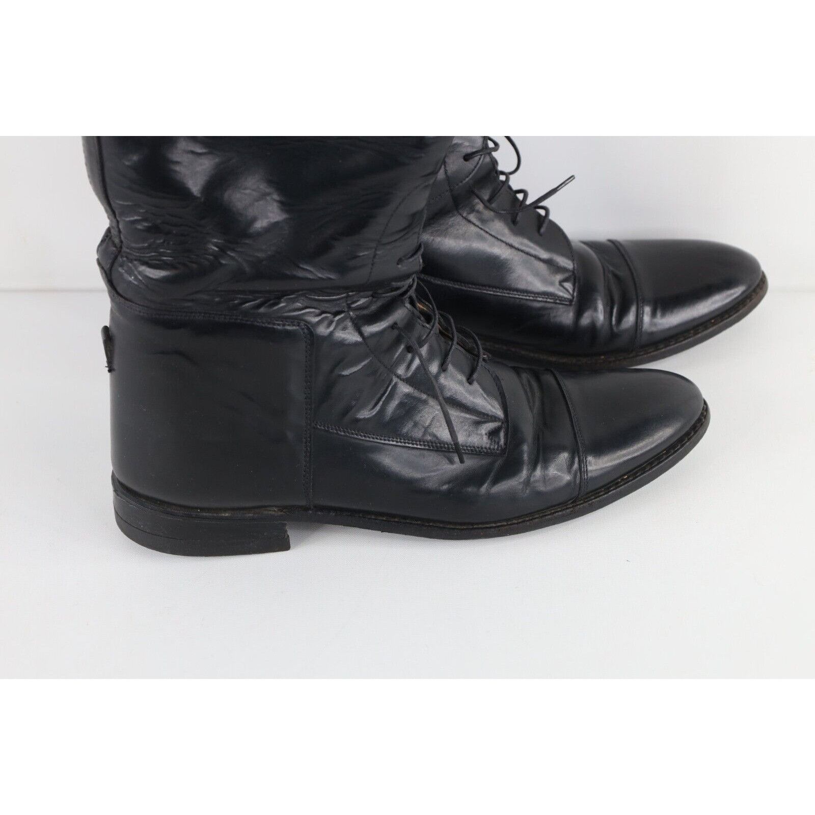 Vintage Vintage 90s Effingham Leather Horse Equestrian Riding Boots Size US 10.5 / IT 40.5 - 4 Thumbnail