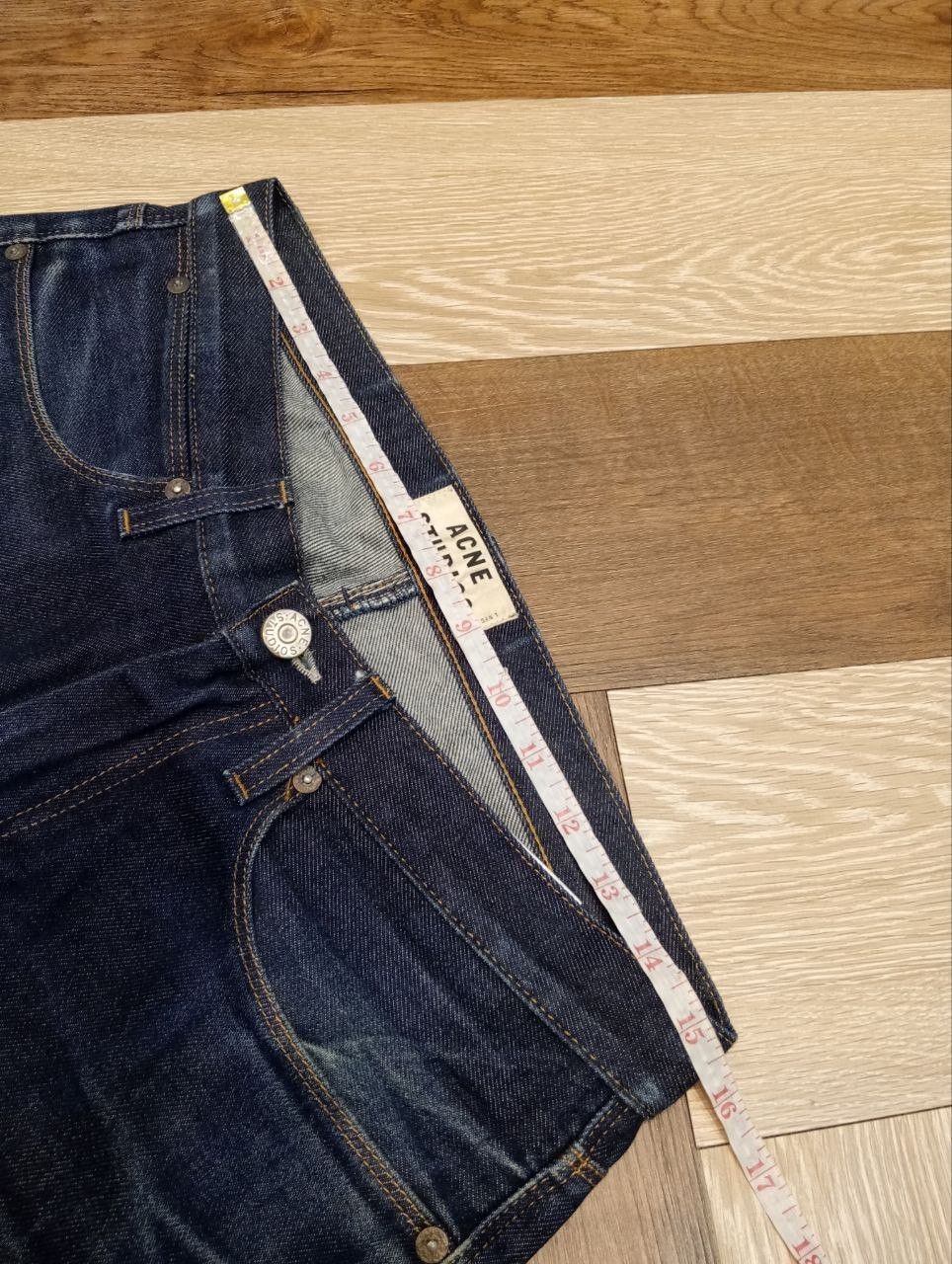 Acne Studios ACNE STUDIOS MAX NEW RAW INDIGO DENIM PANTS Size US 30 / EU 46 - 14 Thumbnail