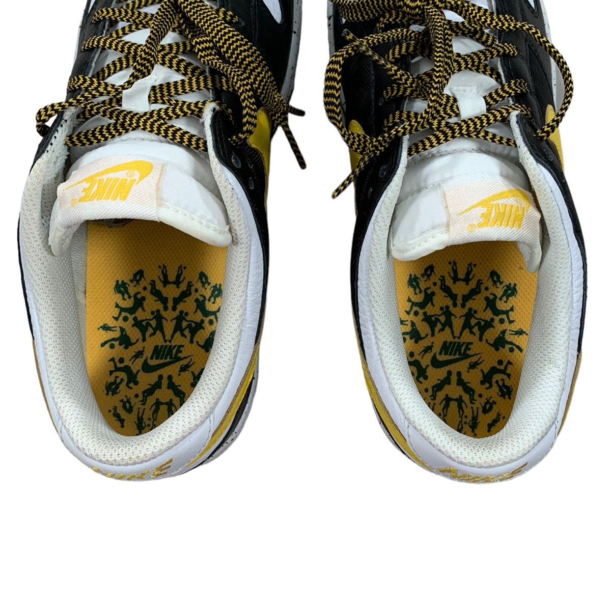Nike VTG Nike Dunk Low CL Black Varsity Maize White 2008 Sneakers Size US 7.5 / EU 40-41 - 4 Thumbnail