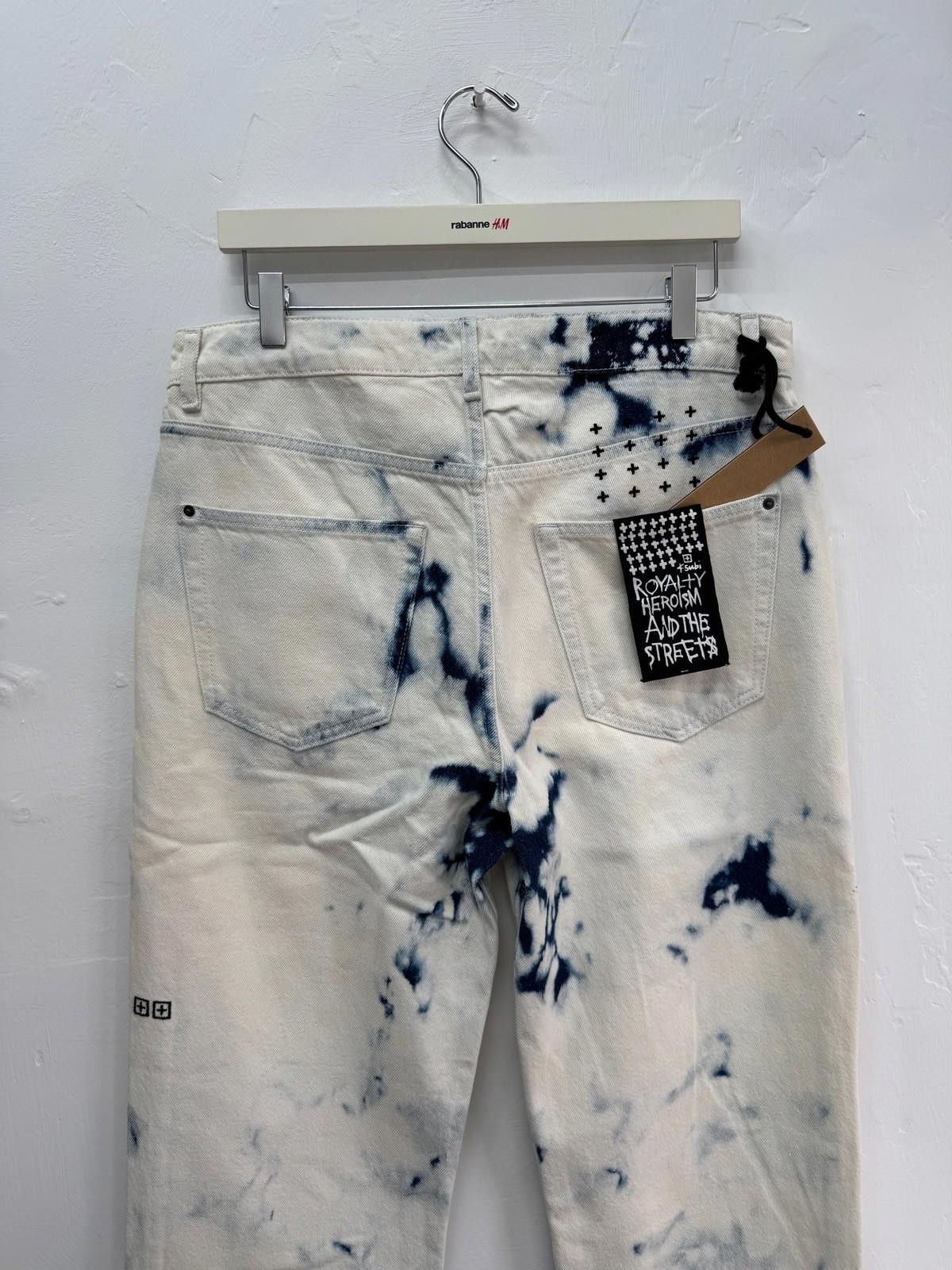 Ksubi new Ksubi mens denim jeans anti k white blue bleached 32 Size US 32 / EU 48 - 5 Thumbnail