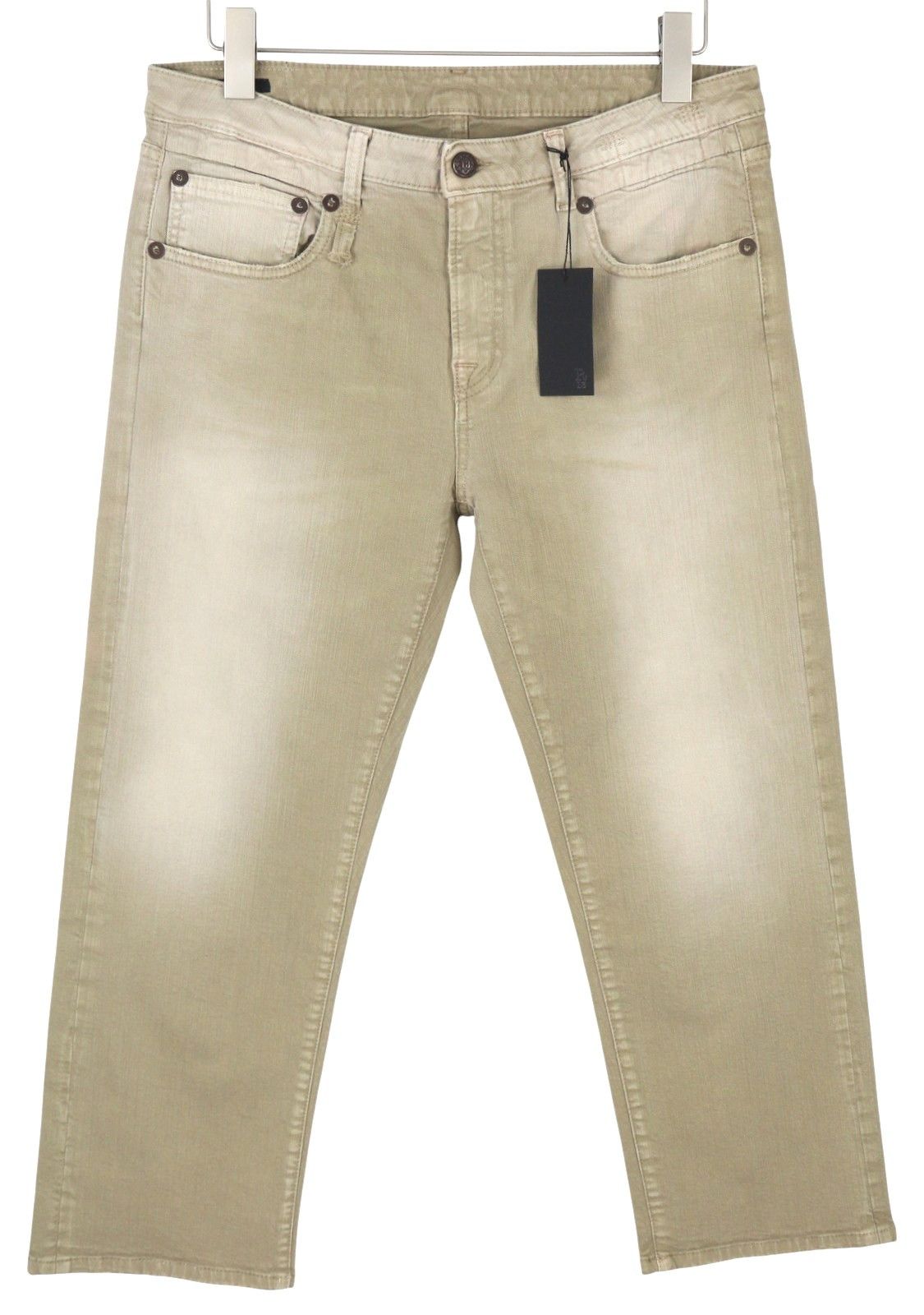 BOY STRAIGHT 31 Pebble Stretch Faded Ankle Zip 86614