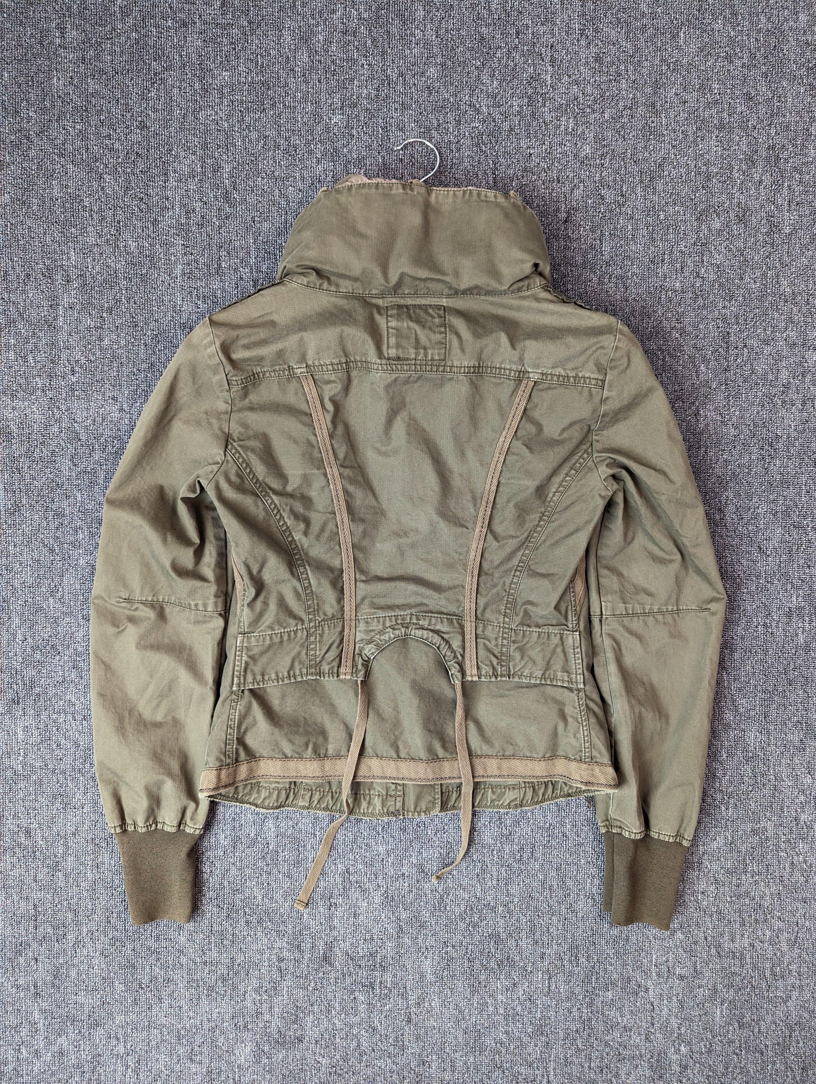 Marithe + Francois Girbaud Marithe Francois Girbaud Tactical Military Hooded Jacket Size M / US 6-8 / IT 42-44 - 13 Thumbnail