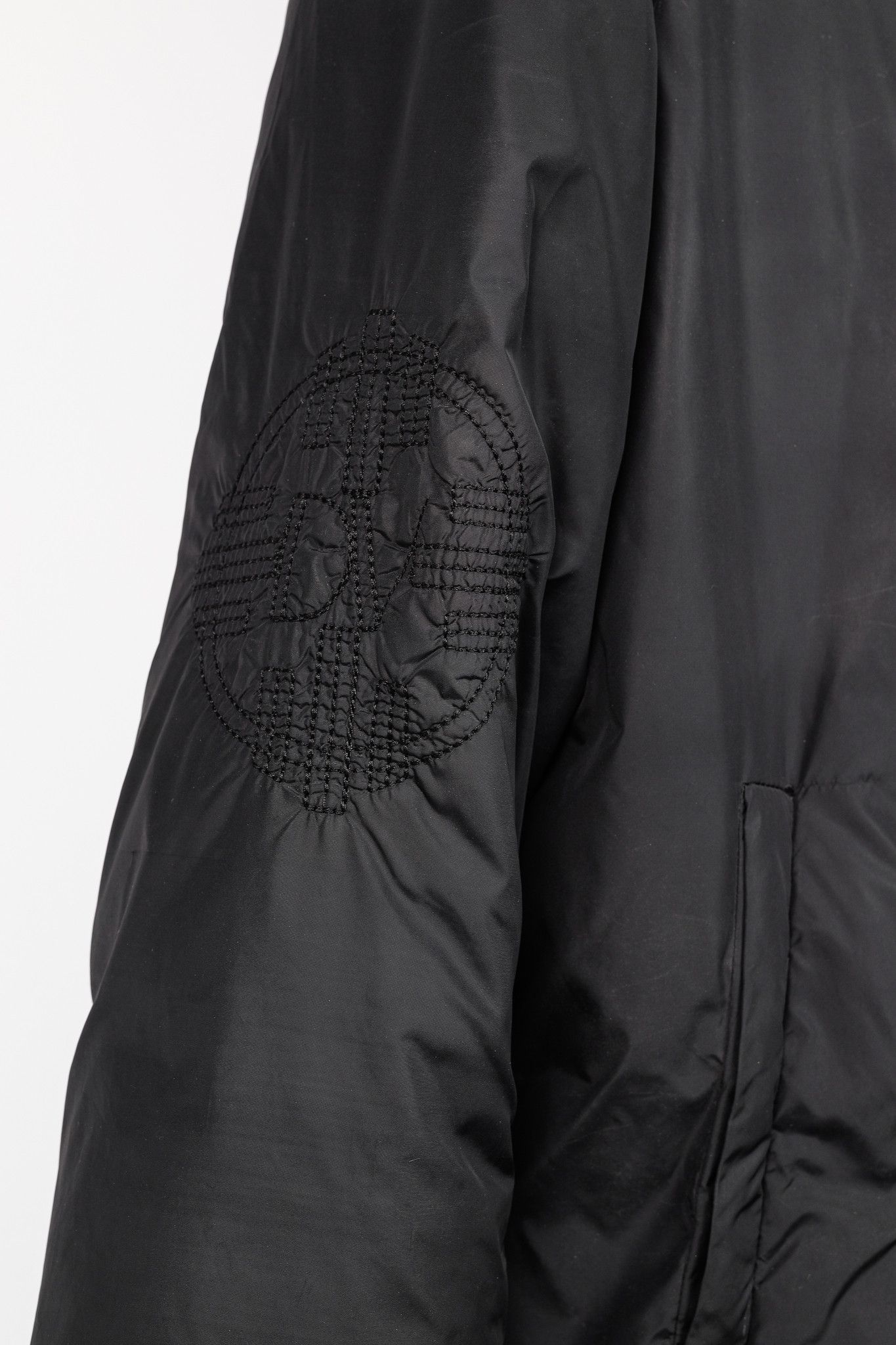 Other Dino Valiano Black Quilted-Medallion Down Jacket Size XL / US 12-14 / IT 48-50 - 7 Thumbnail