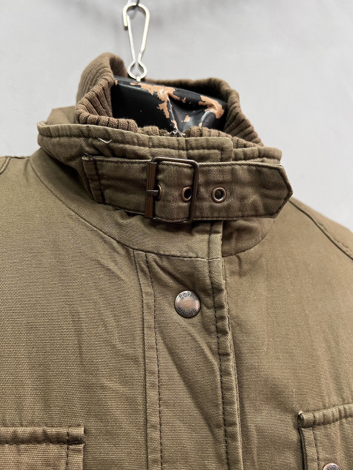 Junya Watanabe Brown washed distressed canvas jacket zipper Watanabe style Size US XL / EU 56 / 4 - 6 Thumbnail