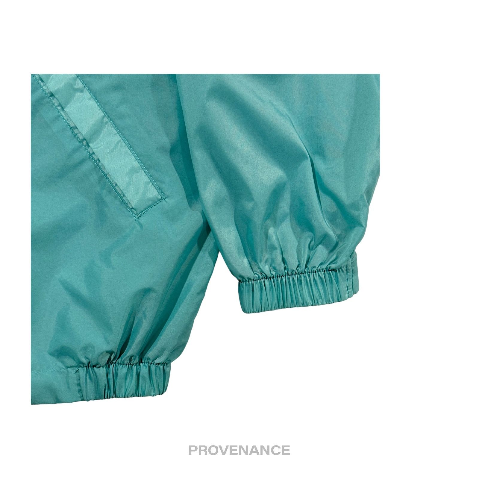 Balenciaga 🔴 Balenciaga Sport Windbreaker Jacket - Teal Size L / US 10 / IT 46 - 8 Thumbnail