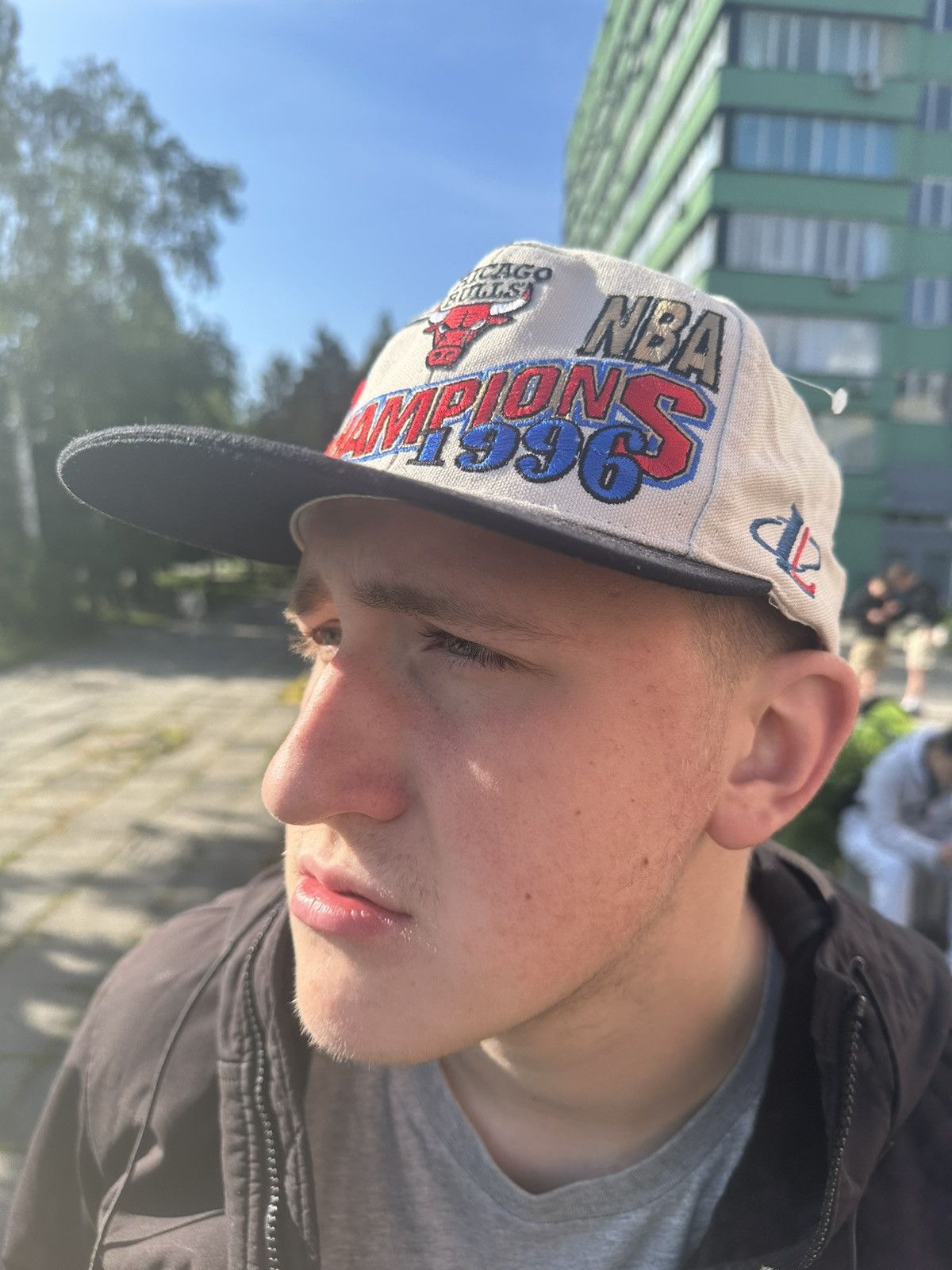 Vintage Chicago Bulls 1996 World Champions snapback hat