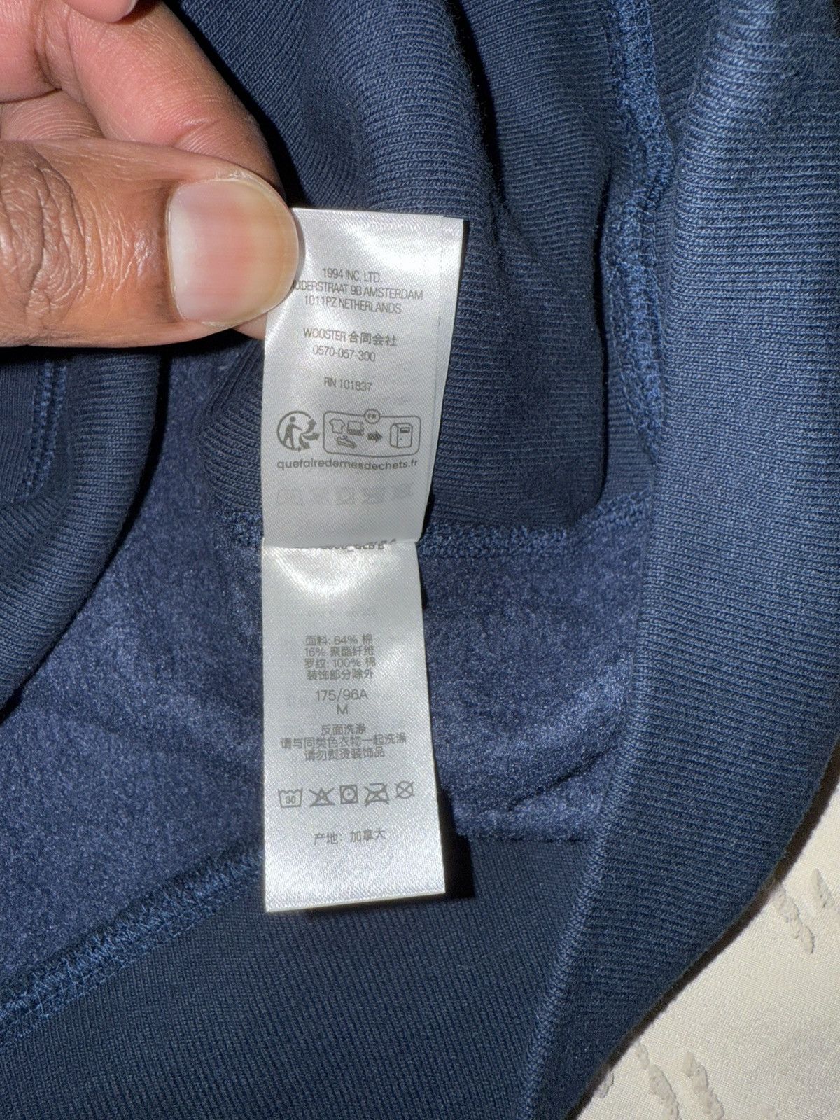 Supreme Supreme Box Logo Hooded navy Hoodie Sweatshirt (FW24) Size US M / EU 48-50 / 2 - 13 Thumbnail