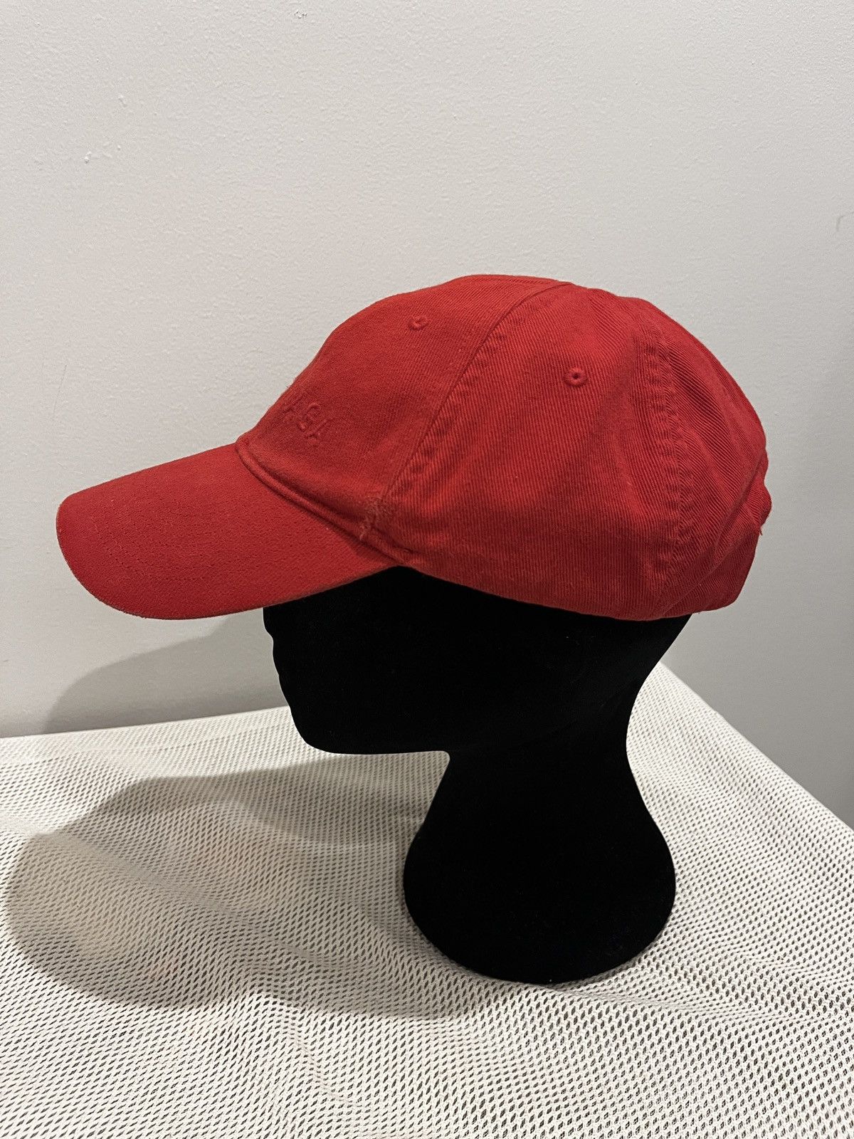 Balenciaga Balenciaga Red Front Logo Hat (unisex) Size ONE SIZE - 5 Thumbnail