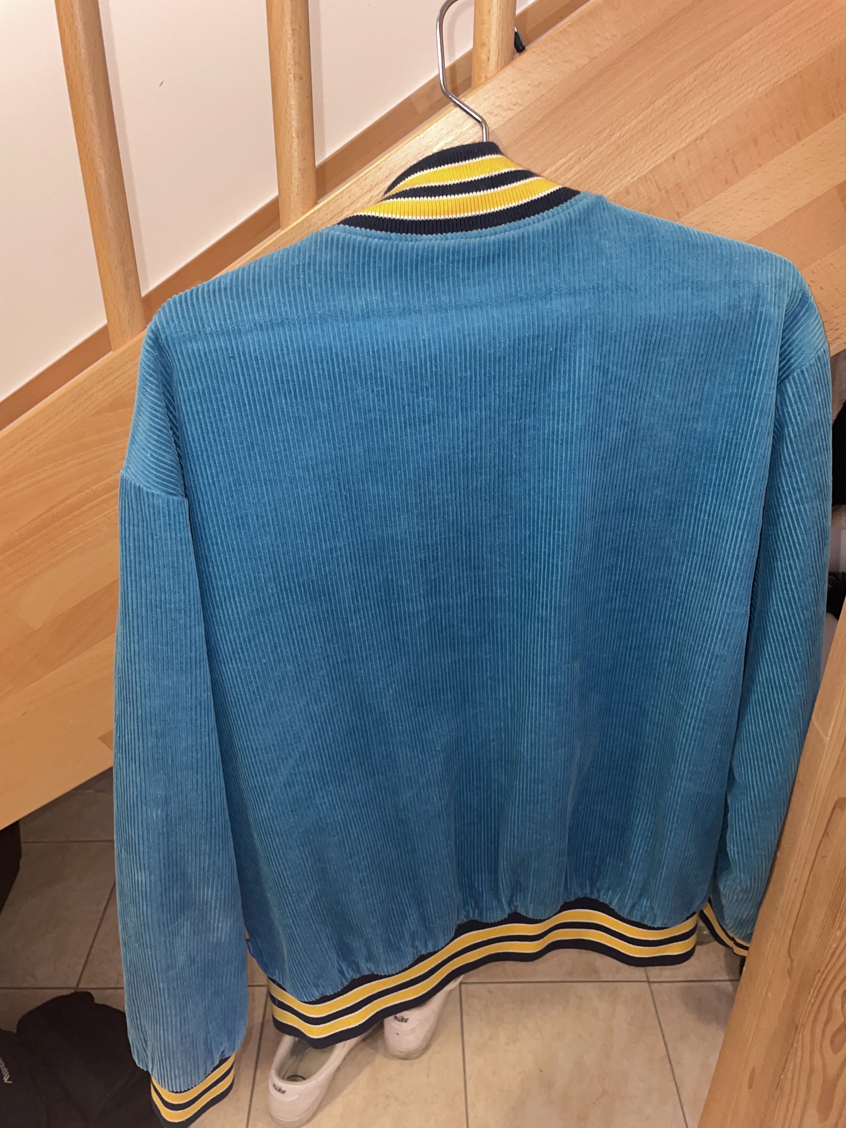 Supreme Supreme Old English Corduroy Varsity Jacket Size US M / EU 48-50 / 2 - 2 Thumbnail
