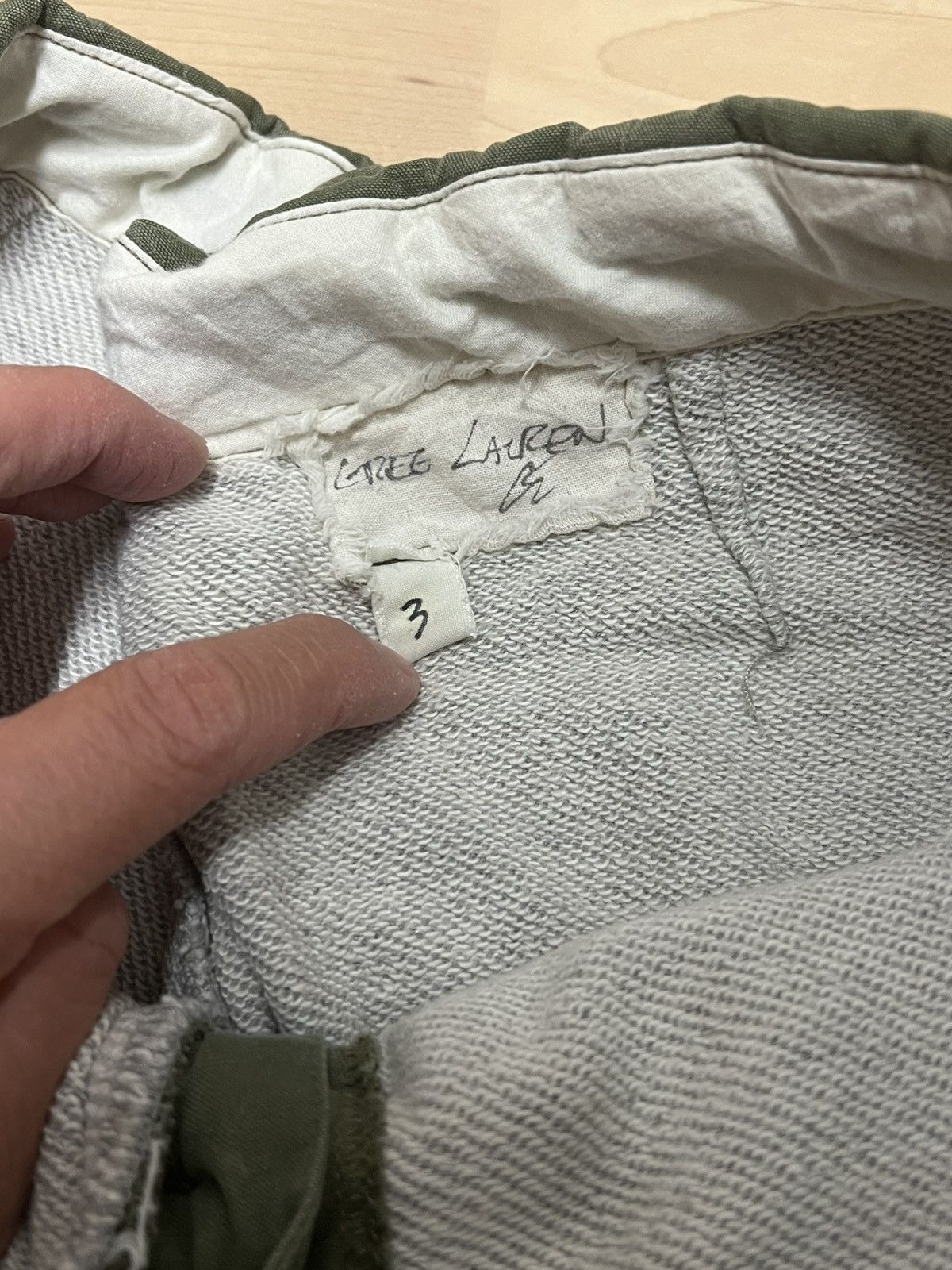 Rare Greg lauren patchwork lounge trousers size 3