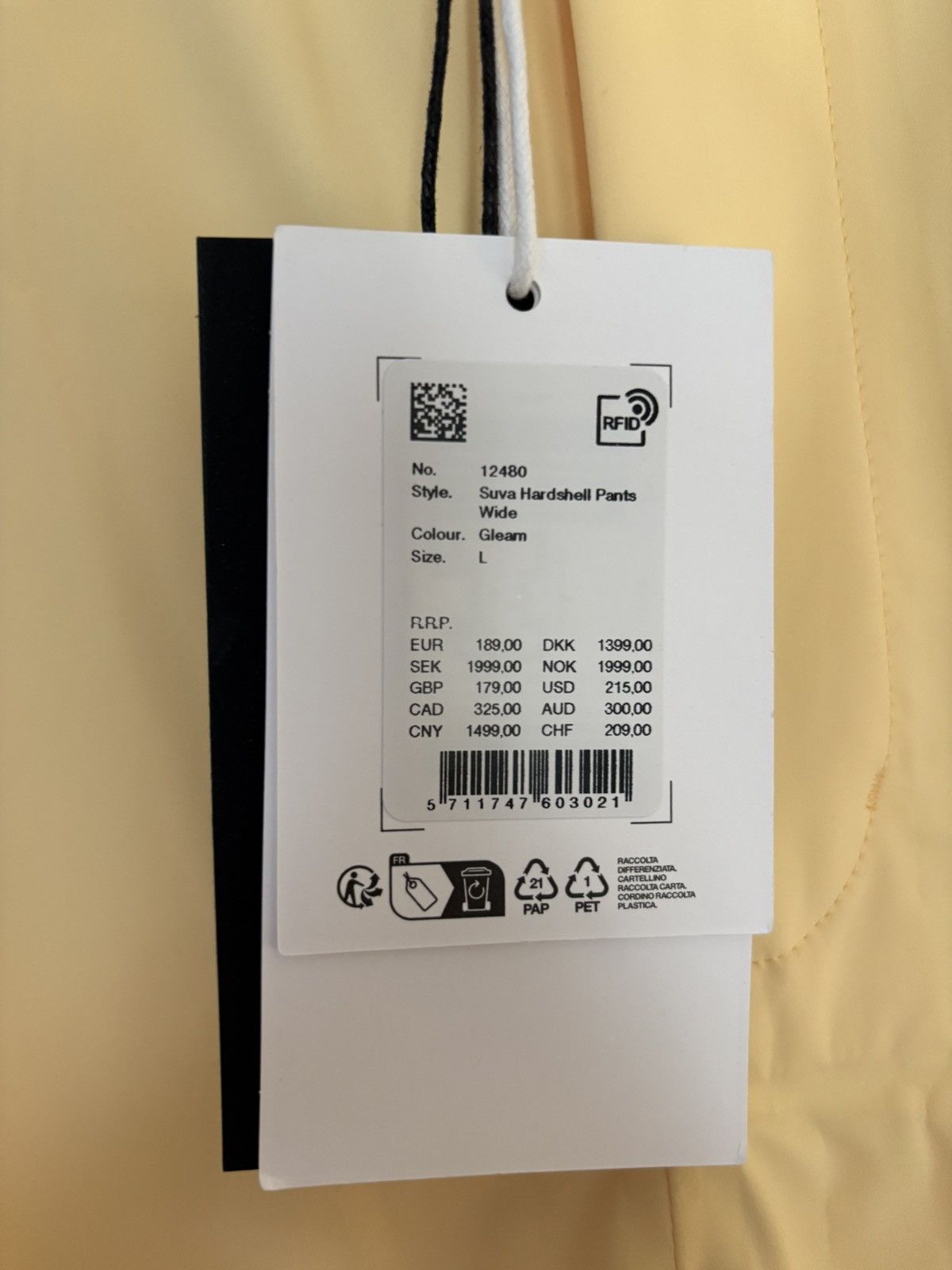 Rains RAINS Suva Hardshell Pants Wide Large Size US 34 / EU 50 - 6 Thumbnail