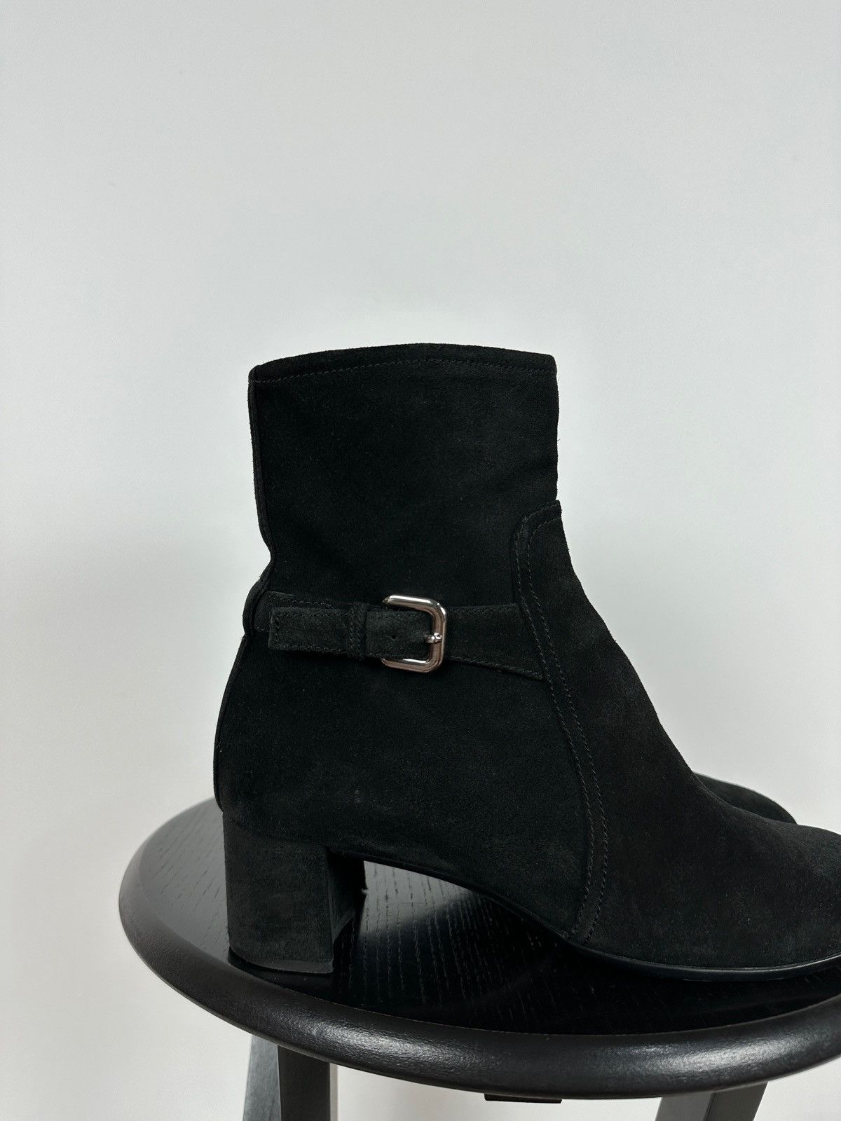 Prada Prada Suede Zip Ankle Boots Size US 7 / IT 37 - 13 Thumbnail