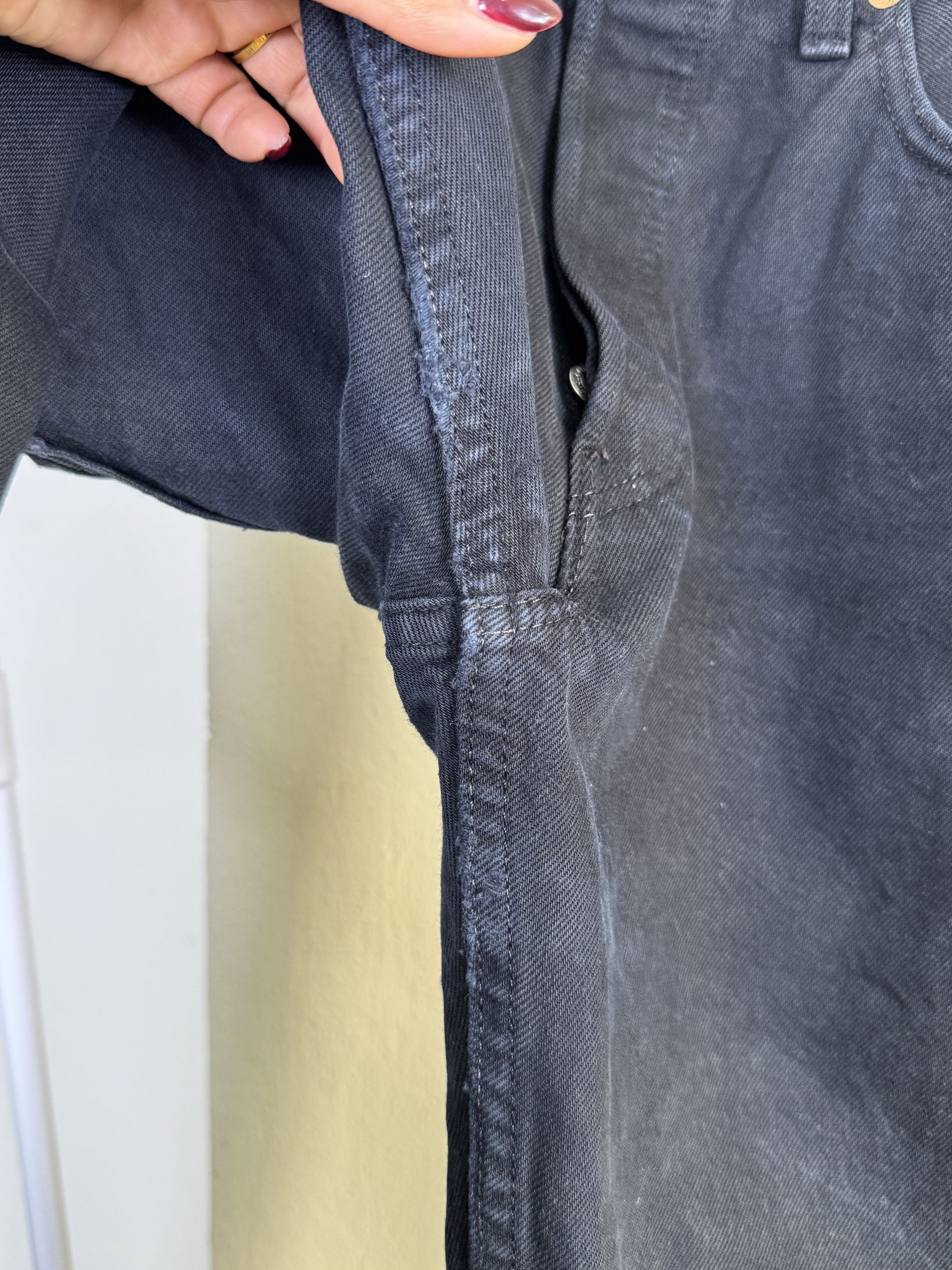 Levi's Levis 501 Jeans 32x34 (black) Made in Turkey in 2004 Size US 32 / EU 48 - 5 Thumbnail