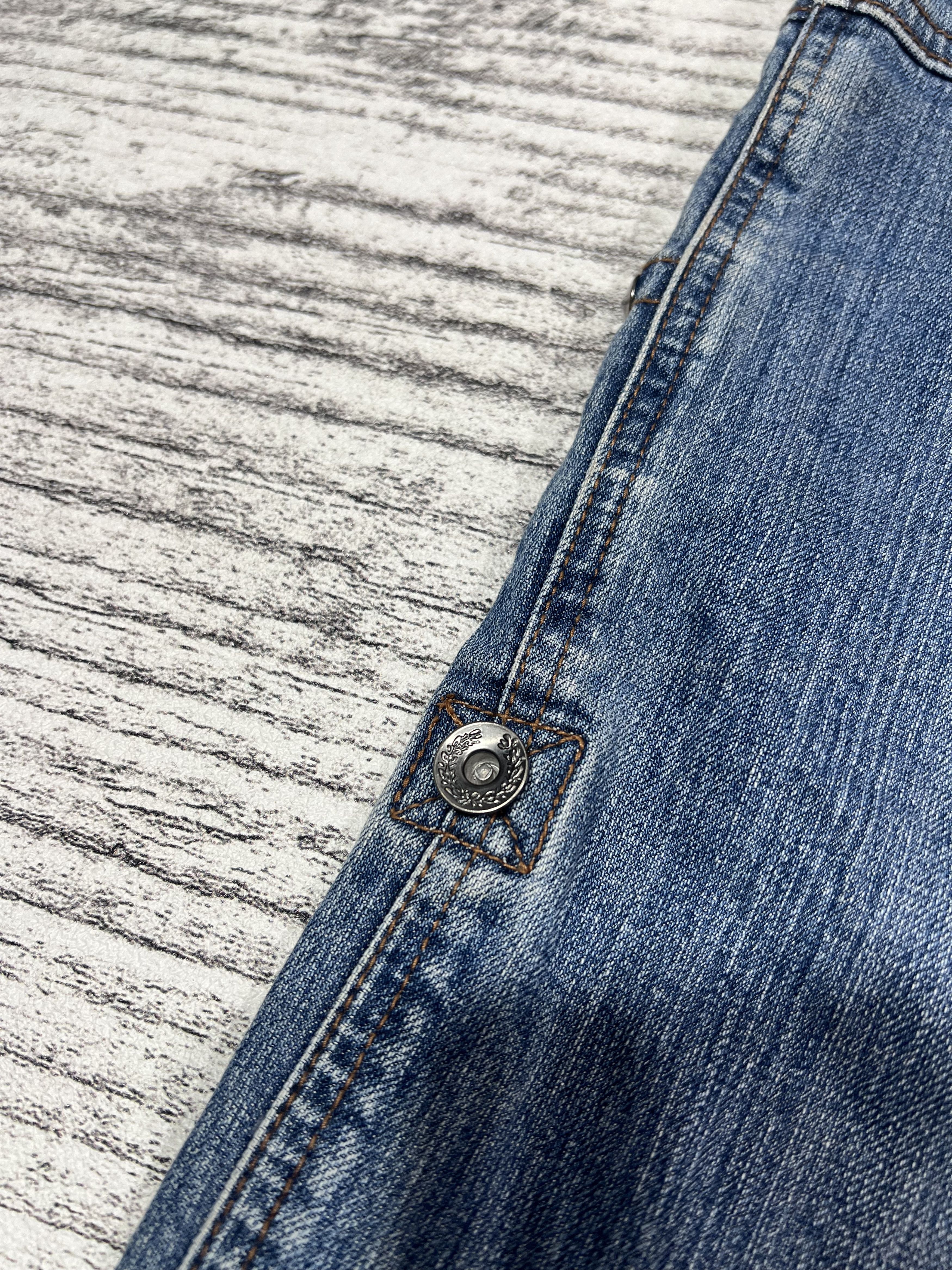Japanese Brand 2000s Algonquins Hysteric Poem Jorts Denim y2k Lgb Ifsix Size US 32 / EU 48 - 3 Thumbnail