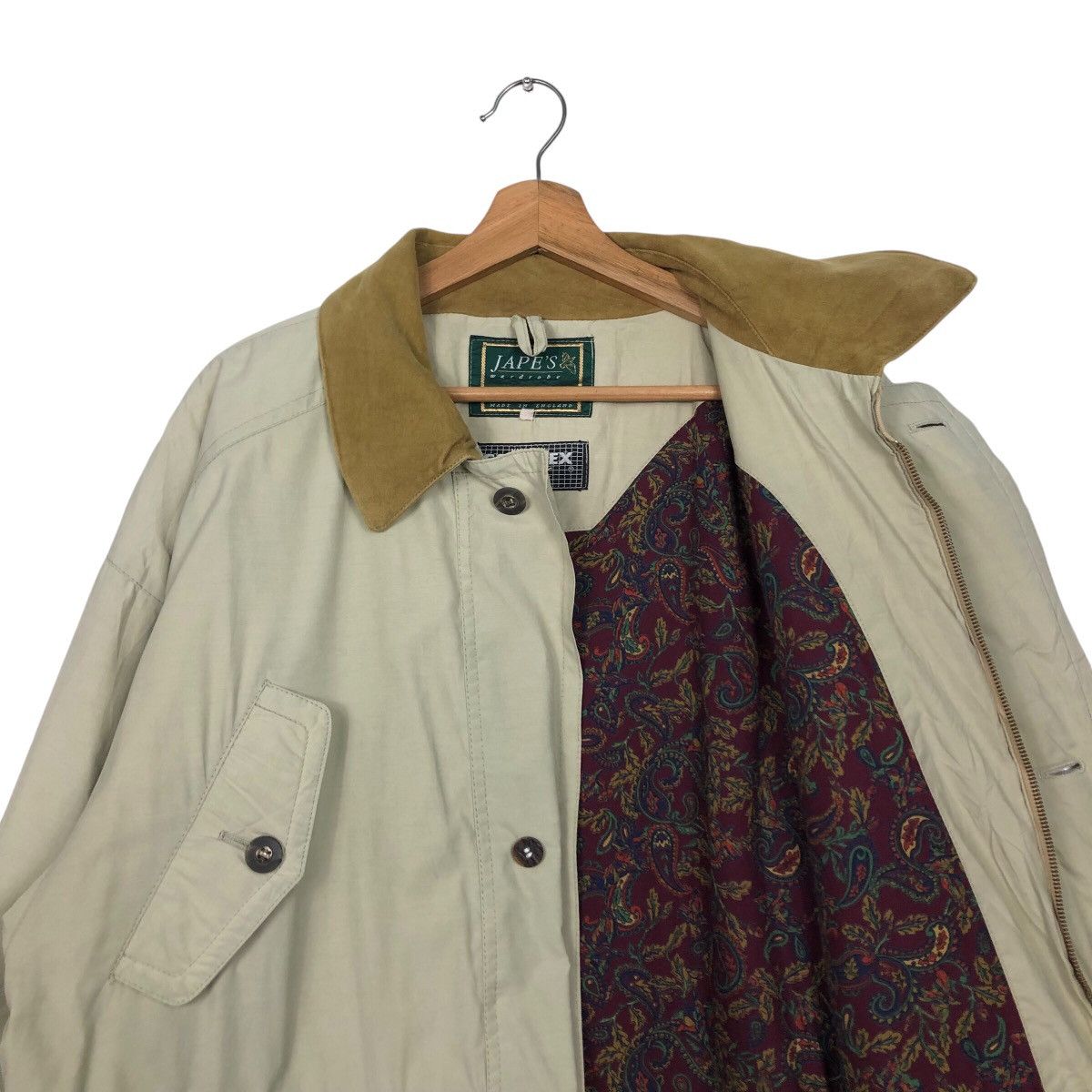 Goretex 📌Vintage Chore Jacket John Partridge England Blanket Lining Size US M / EU 48-50 / 2 - 13 Thumbnail