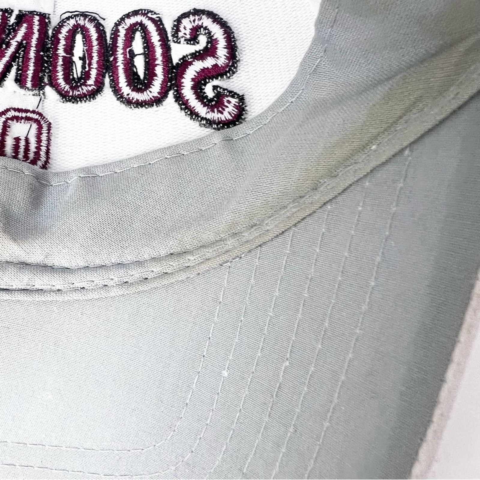 Other Sooners Oklahoma University White Baseball Cap Unisex OS Size ONE SIZE - 4 Thumbnail