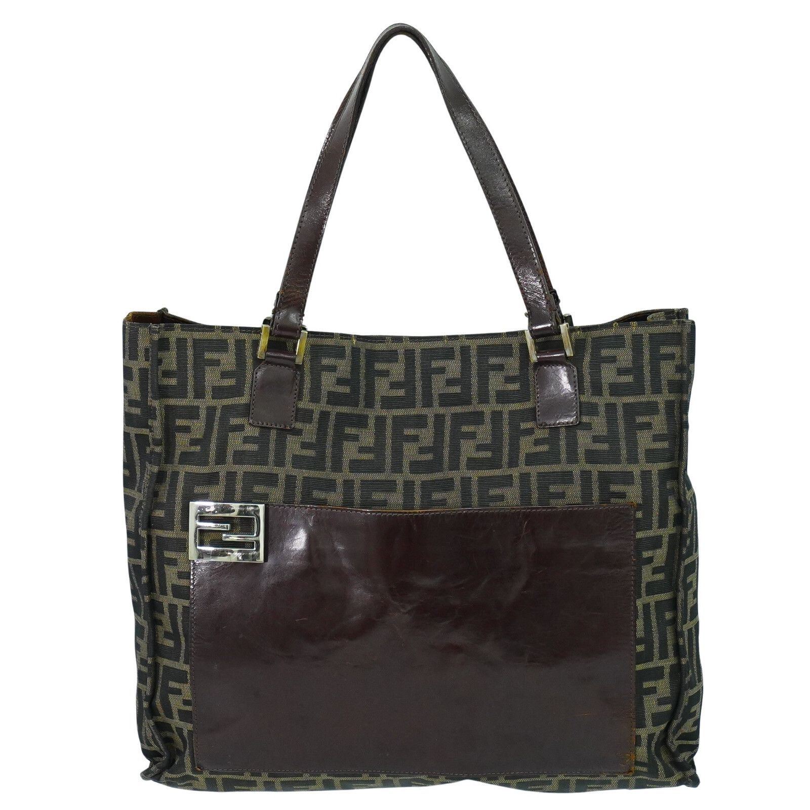 トートバッグ Fendi Embroidered Denim Summer Shopping Bag Fendi Embroidered Denim Summer Shopping Bag | Grailed