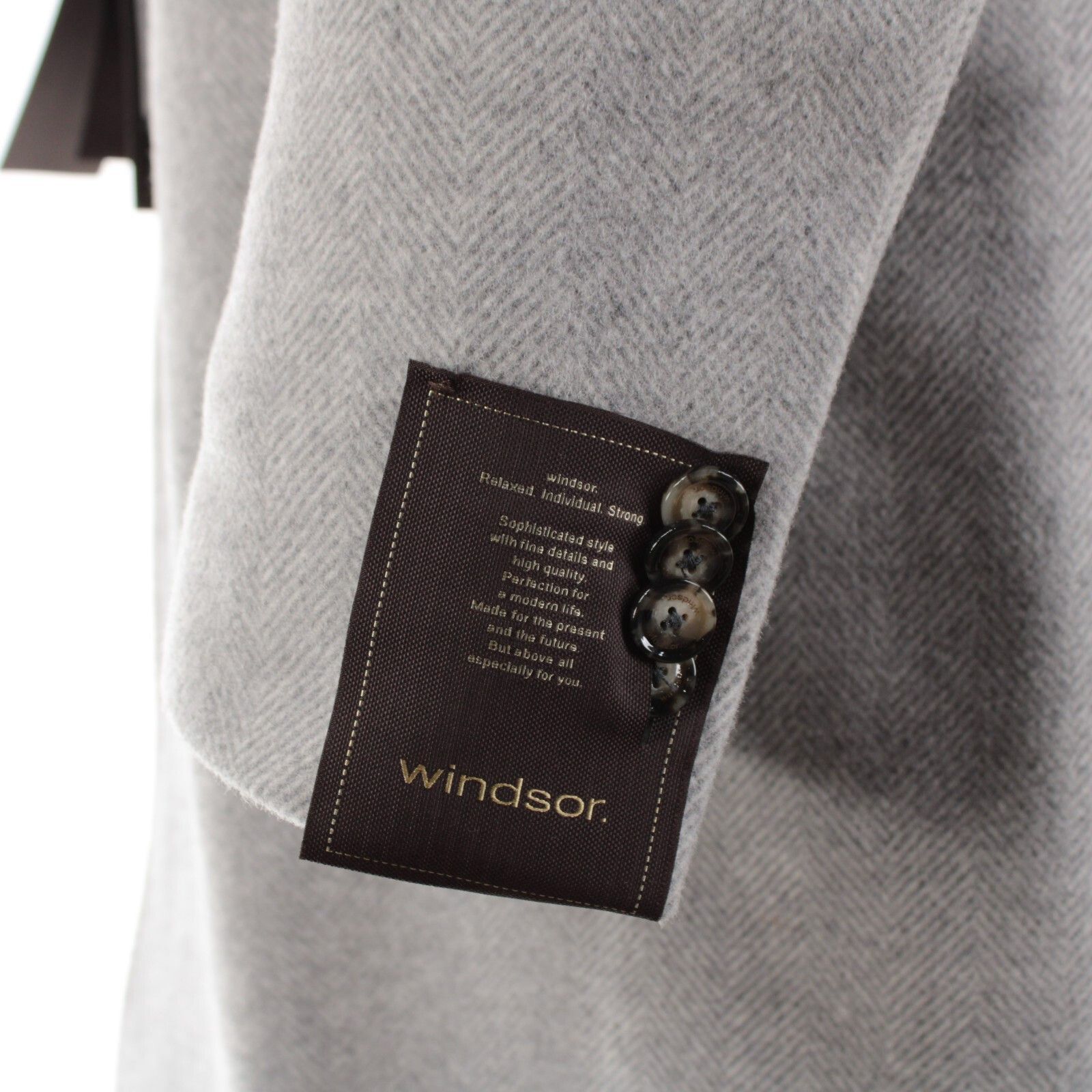 Other Windsor Coat Size L US In Gray Wool Blend Size US L / EU 52-54 / 3 - 4 Thumbnail