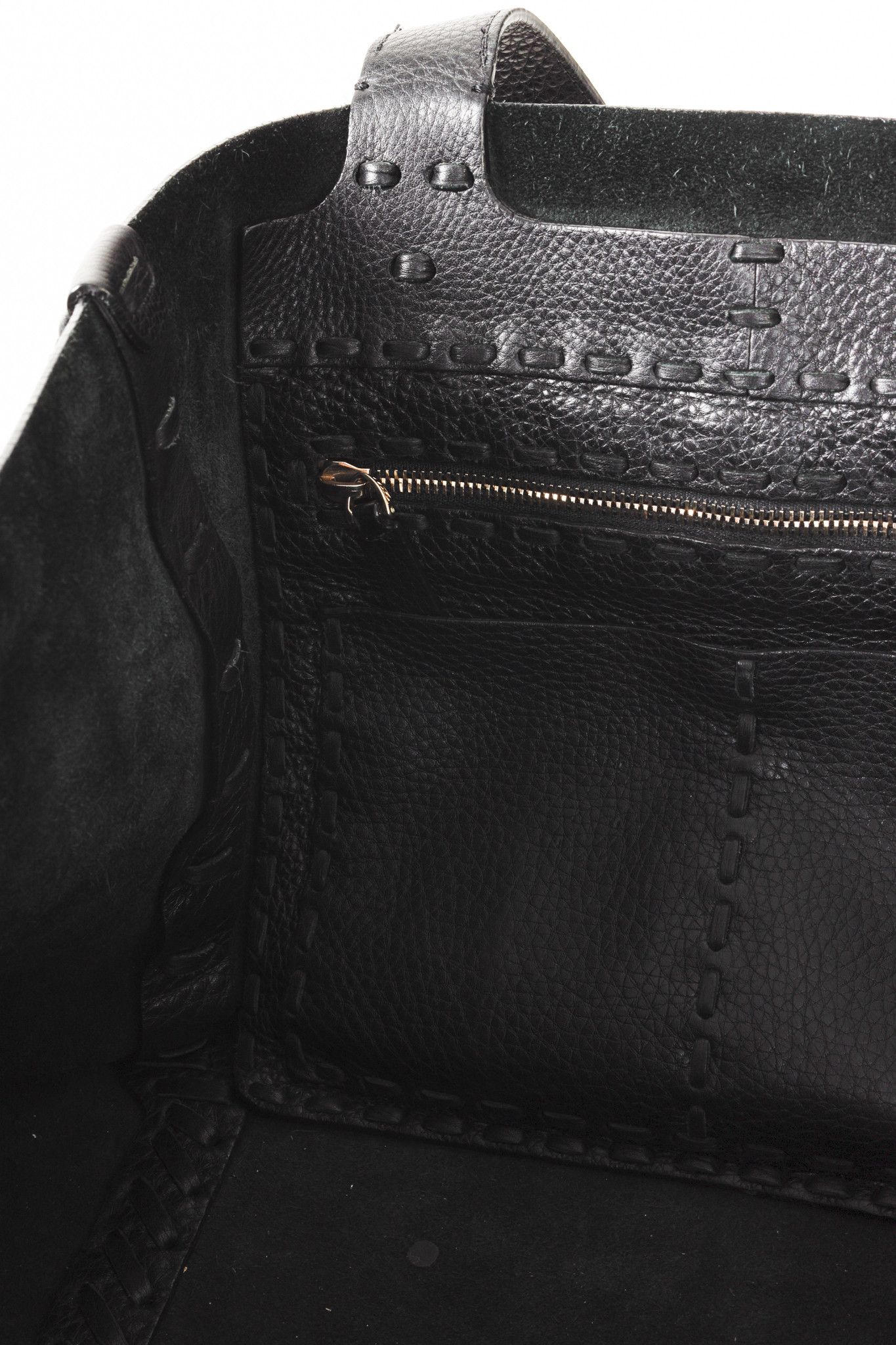 Valentino Valentino Garavani C-Rockee Fringe Tote Bag Black Size ONE SIZE - 13 Thumbnail