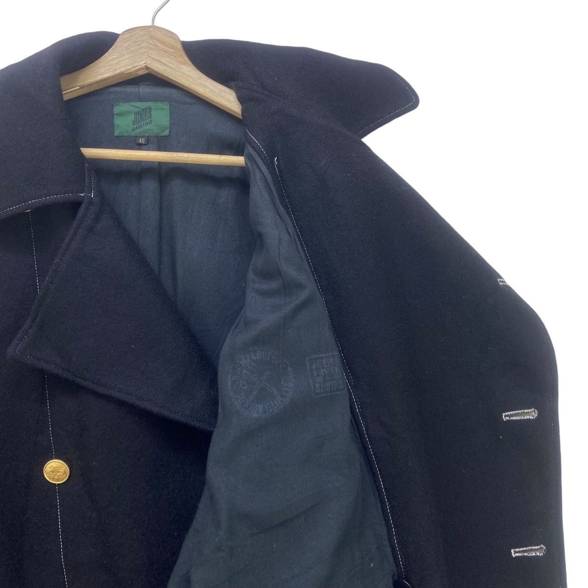 Jean Paul Gaultier Jean Paul Gaultier 'Hiver' 1989-90 Military Wool Overcoat Size US M / EU 48-50 / 2 - 12 Thumbnail
