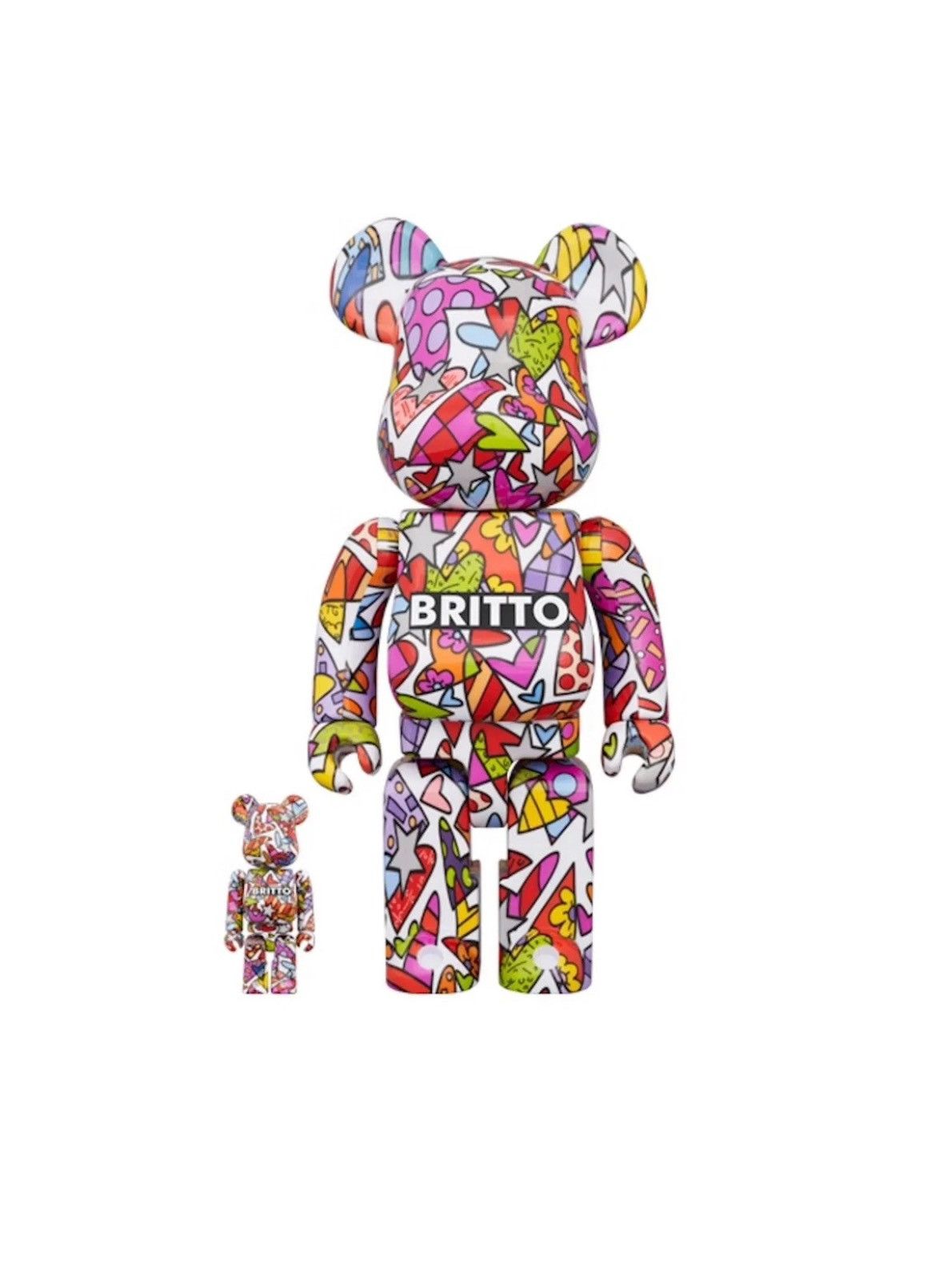 Japanese Brand × Medicom Toy Bearbrick SSUR Fire 100% & 400